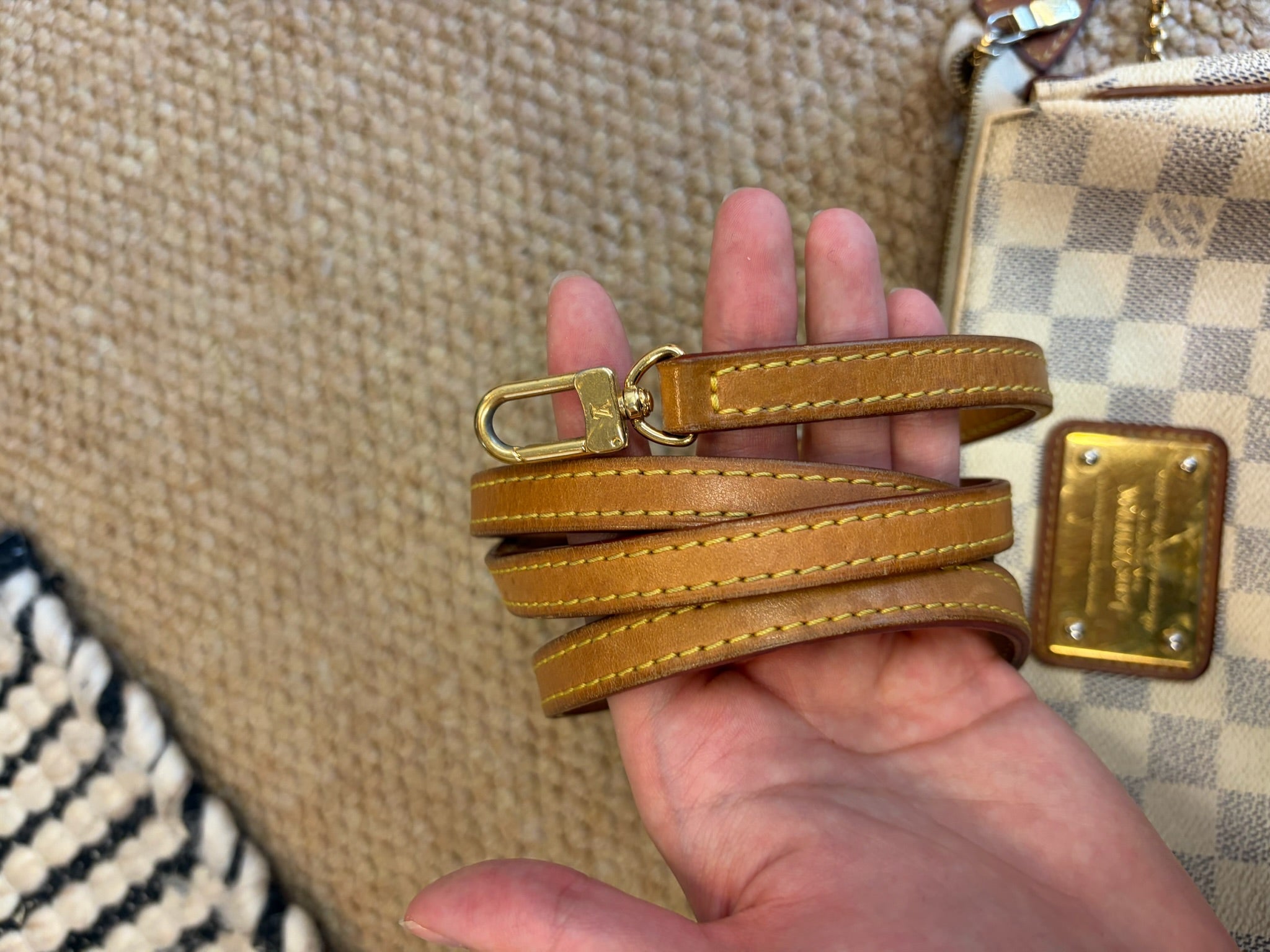 Louis Vuitton Damier Azur Small Handbag