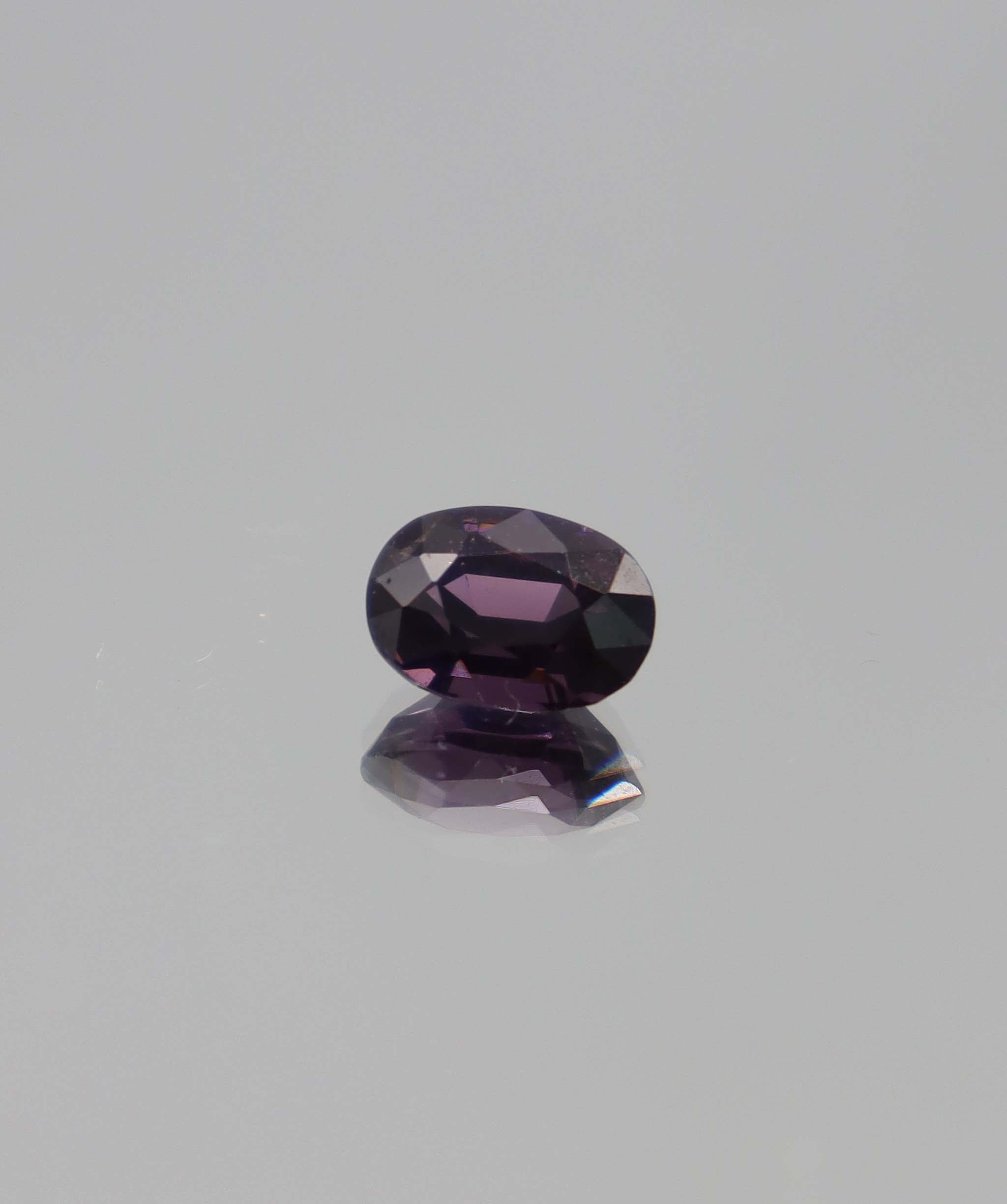 2.28ct Aubergine Spinel Oval DXBCS1572