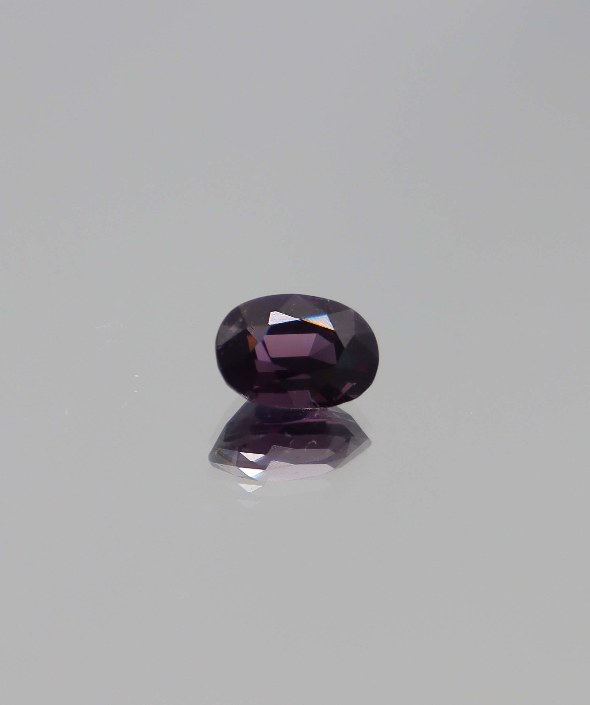 2.28ct Aubergine Spinel Oval DXBCS1572