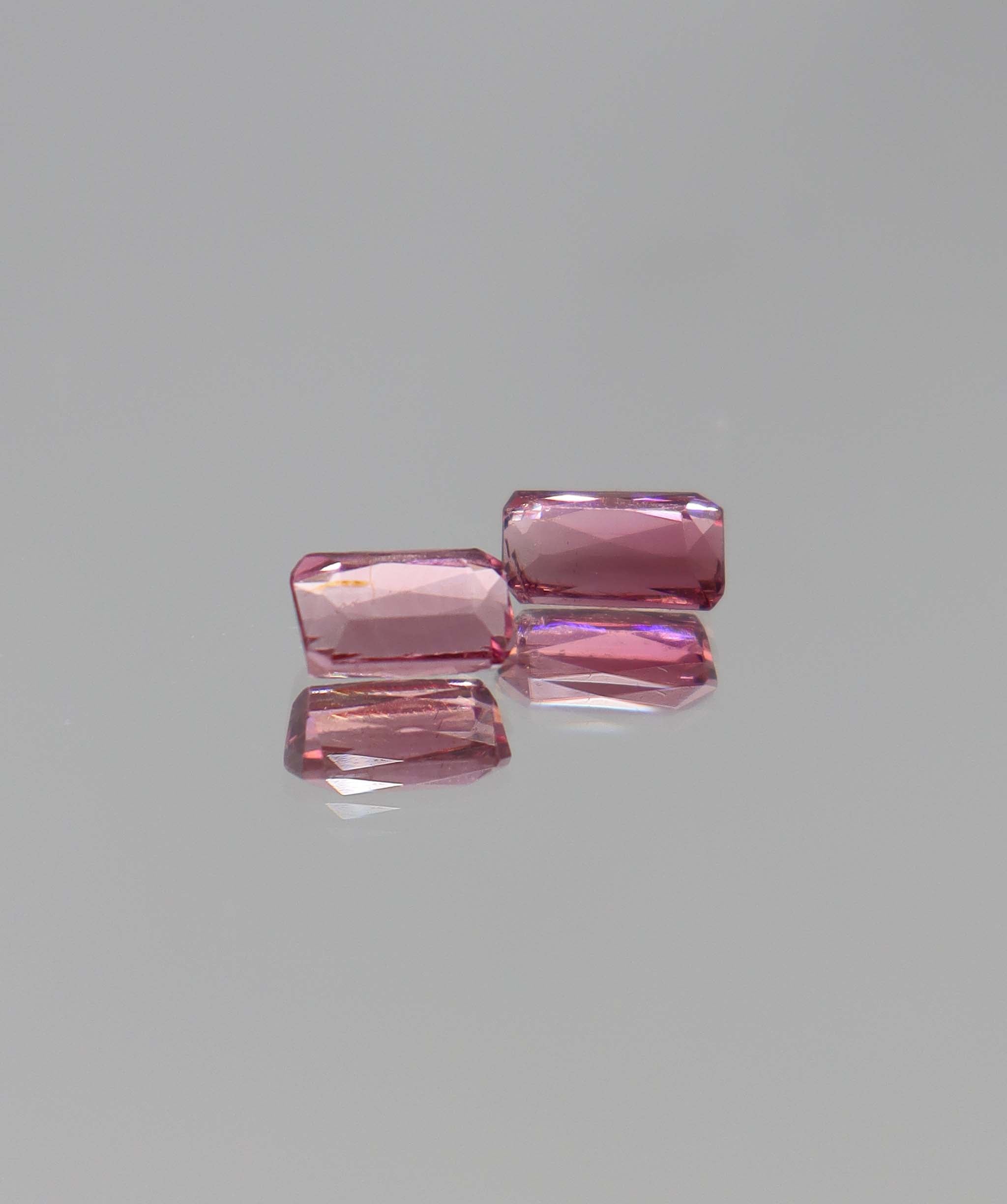 2.95ct Sunset Tourmaline PAIR DXBCS1369