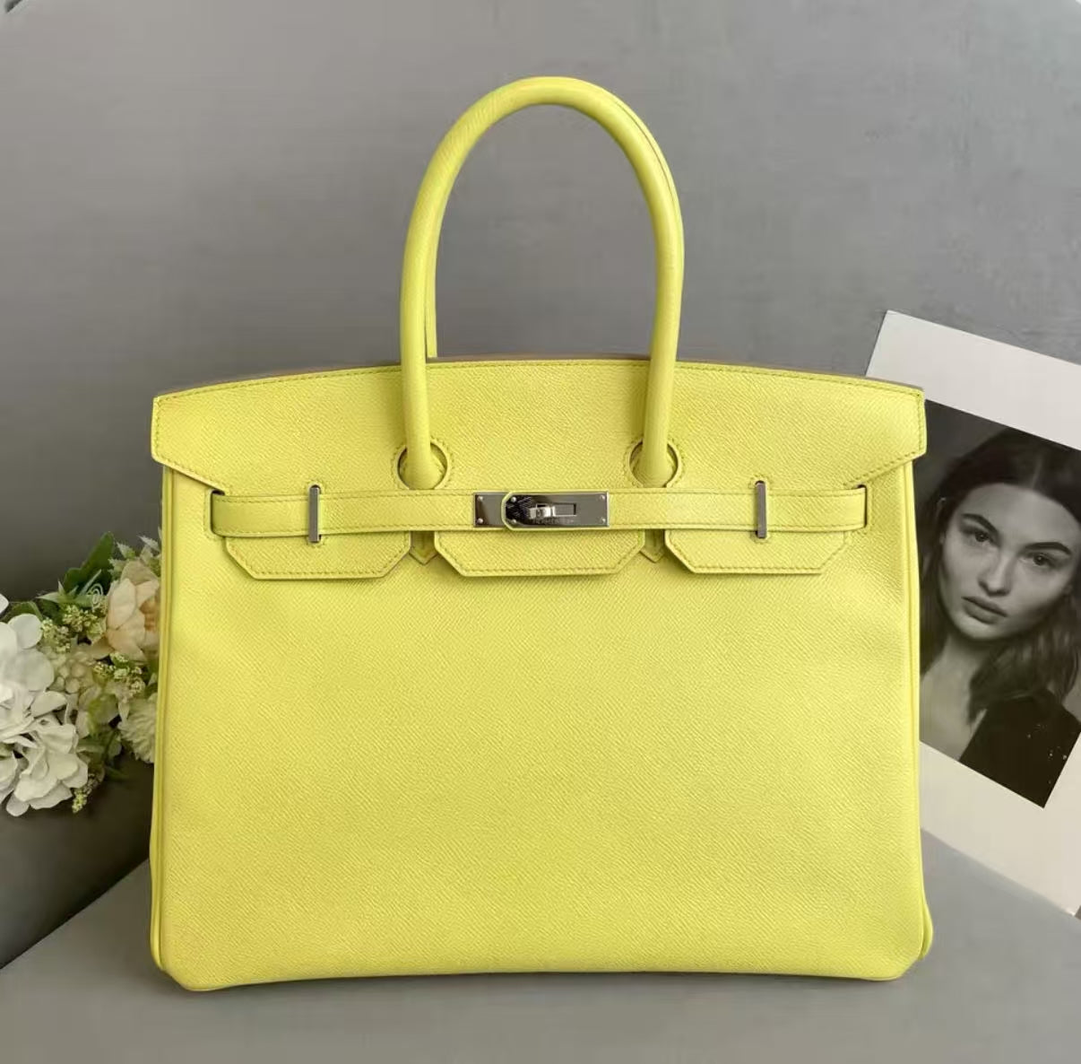 Hermès Birkin 35 Lime Epsom