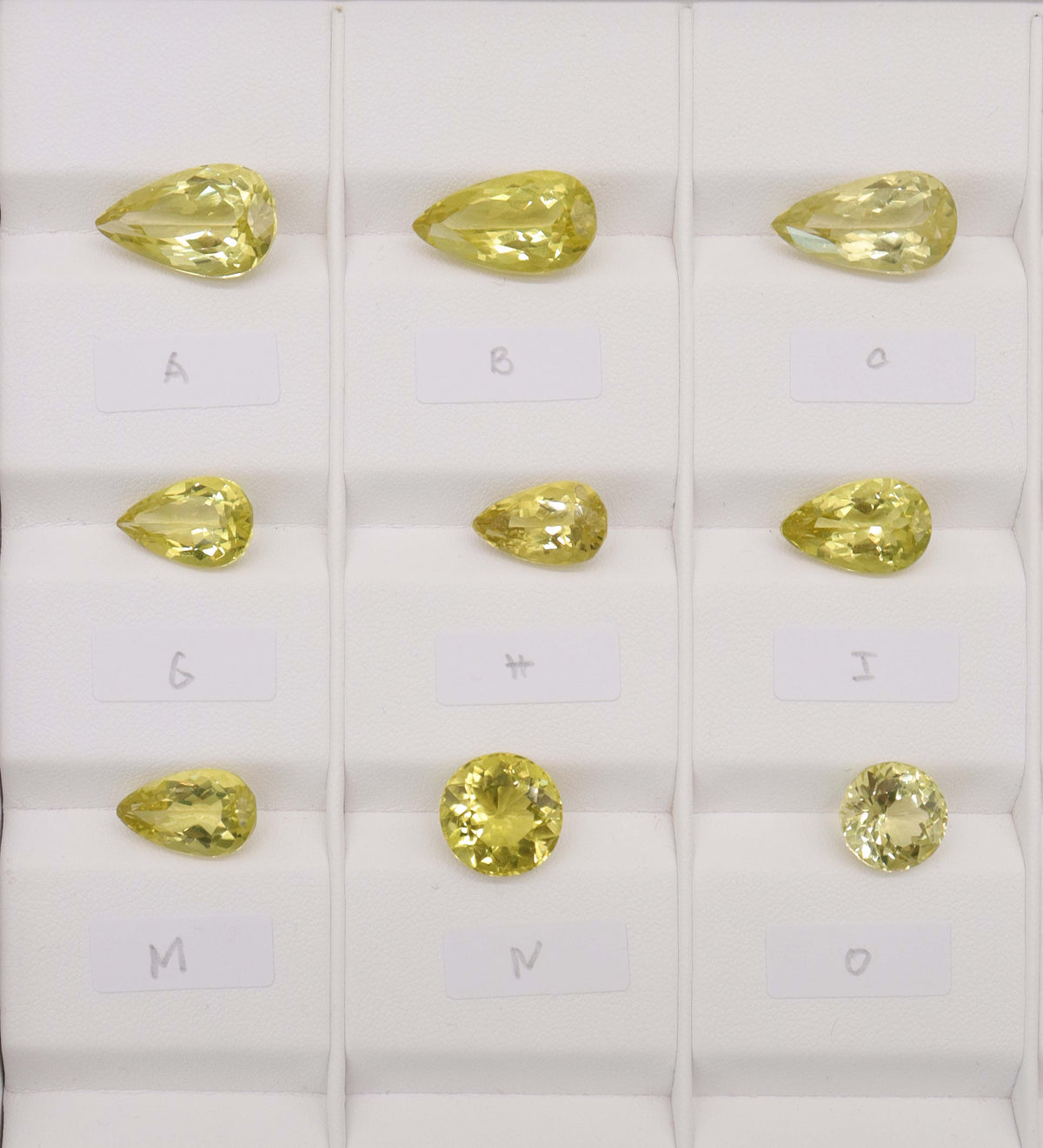 Lemon Quartz Pear/Round DXBCD2140