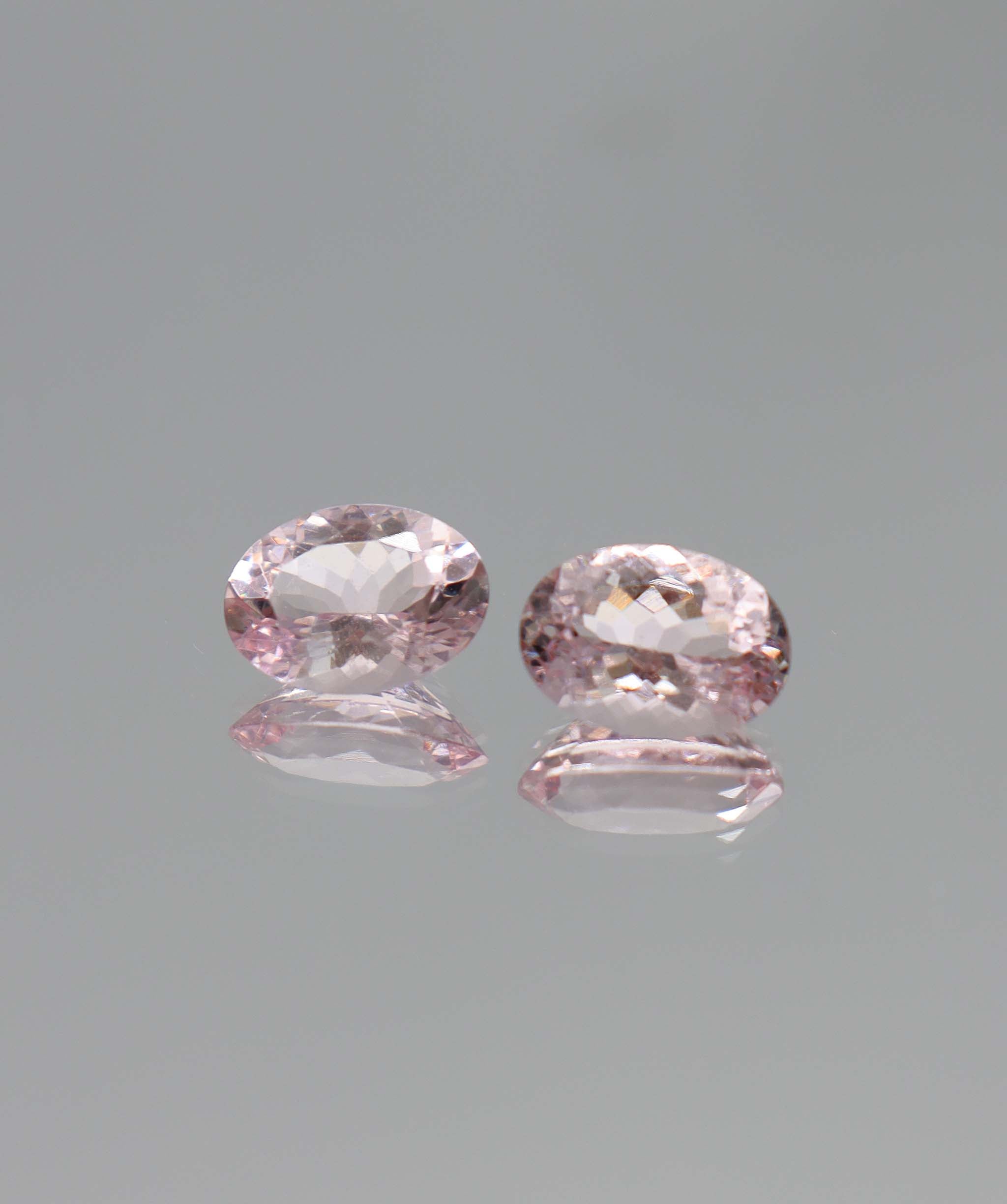5.24ct Pink Morganite Pair DXBCS2479