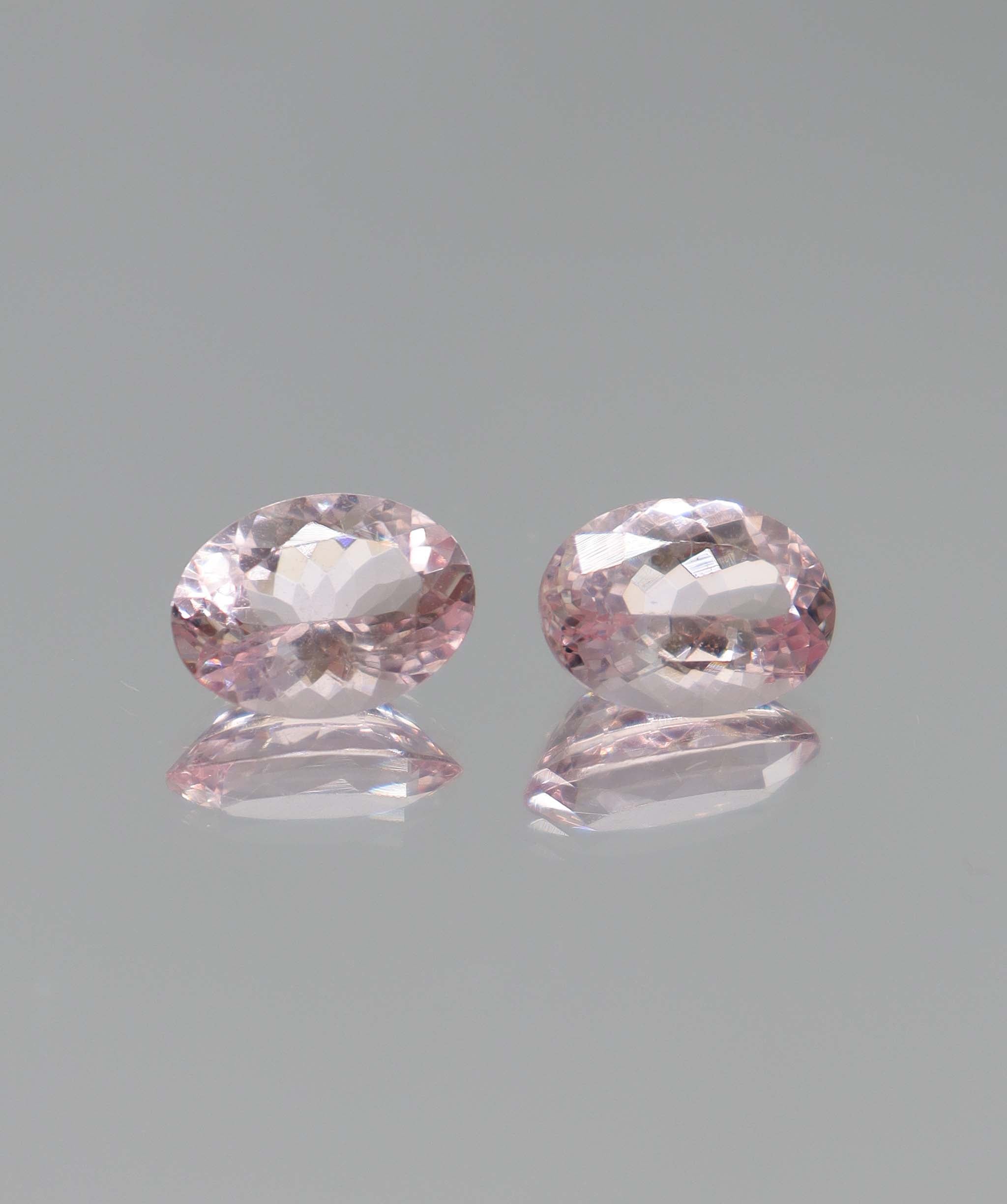 5.24ct Pink Morganite Pair DXBCS2479