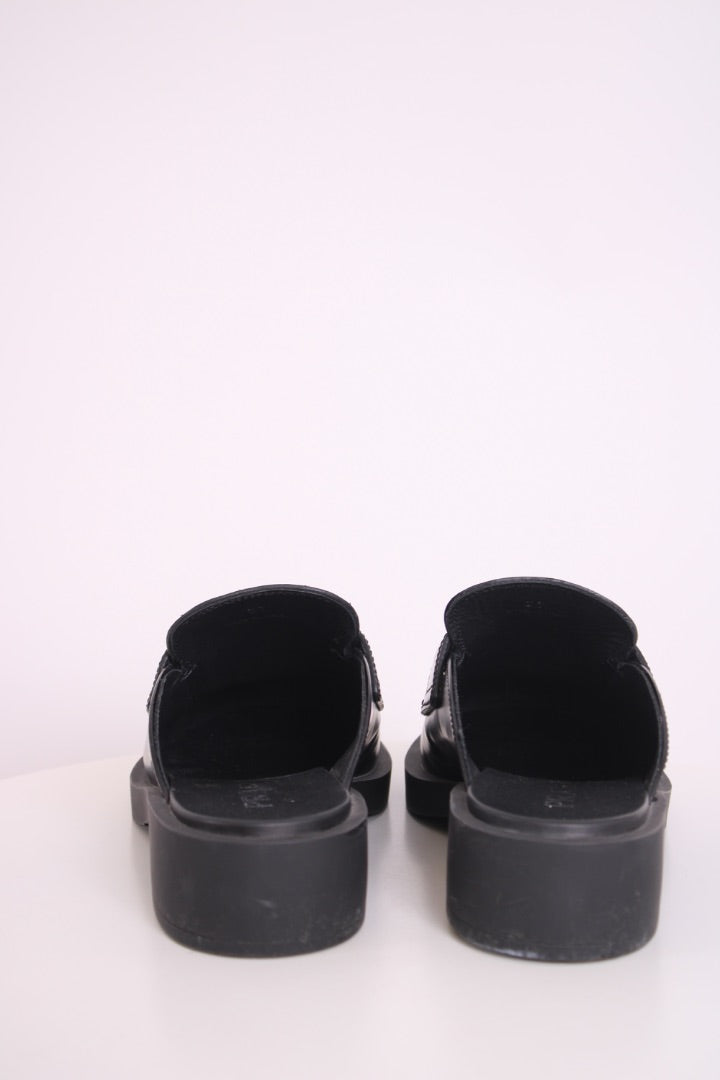 Prada Mule Loafers Black 37