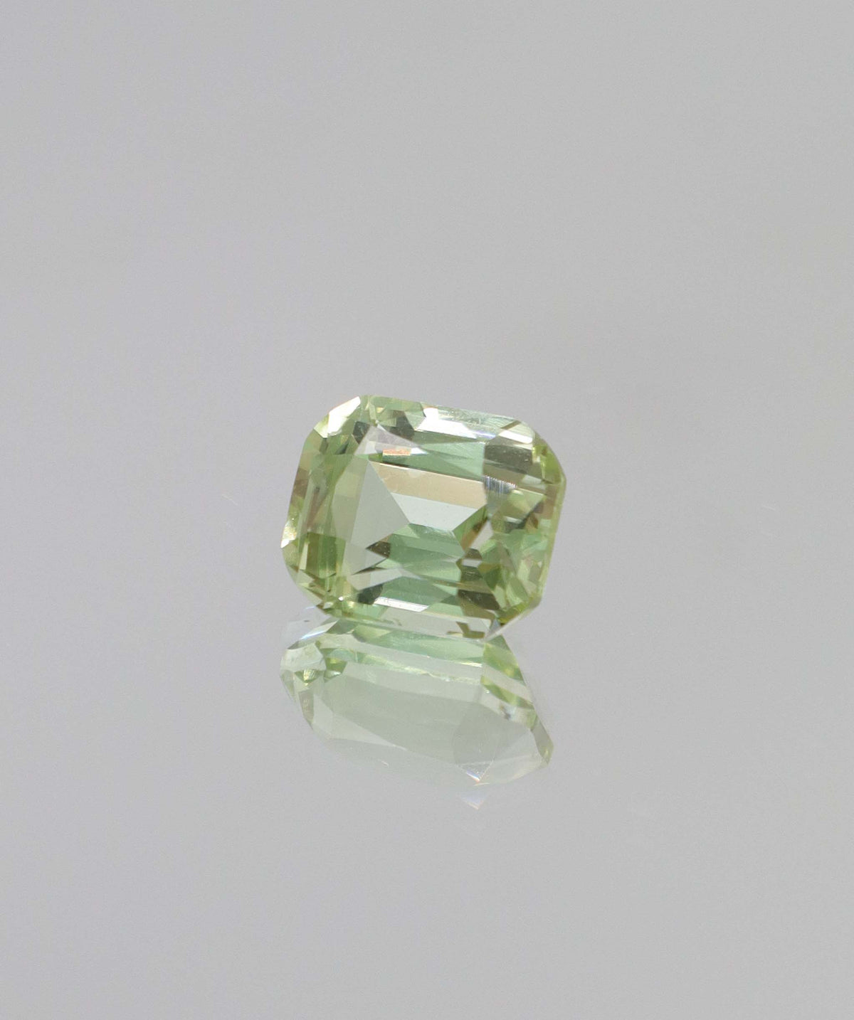 2.89ct Mint Green Tourmaline Cushion DXBCD2152
