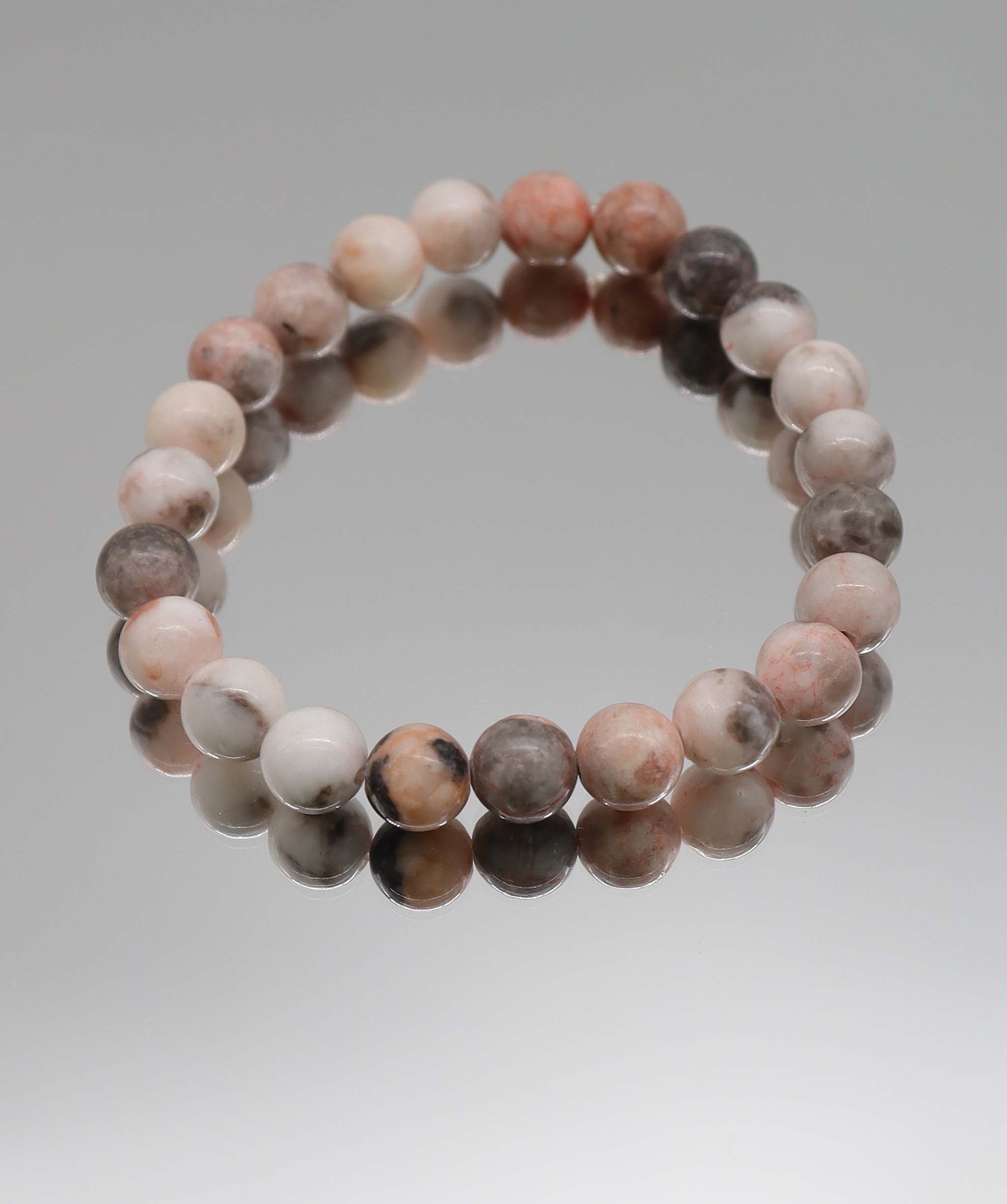 Pink Zebra Jaspers Bracelet DXBS4408