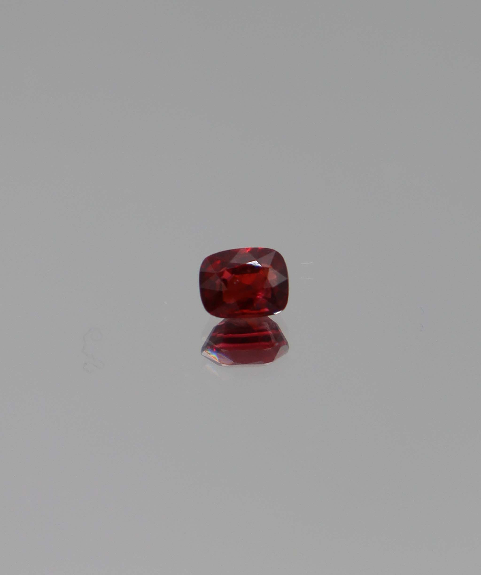 0.75ct Burma Red Spinel Cushion DXBCD1487