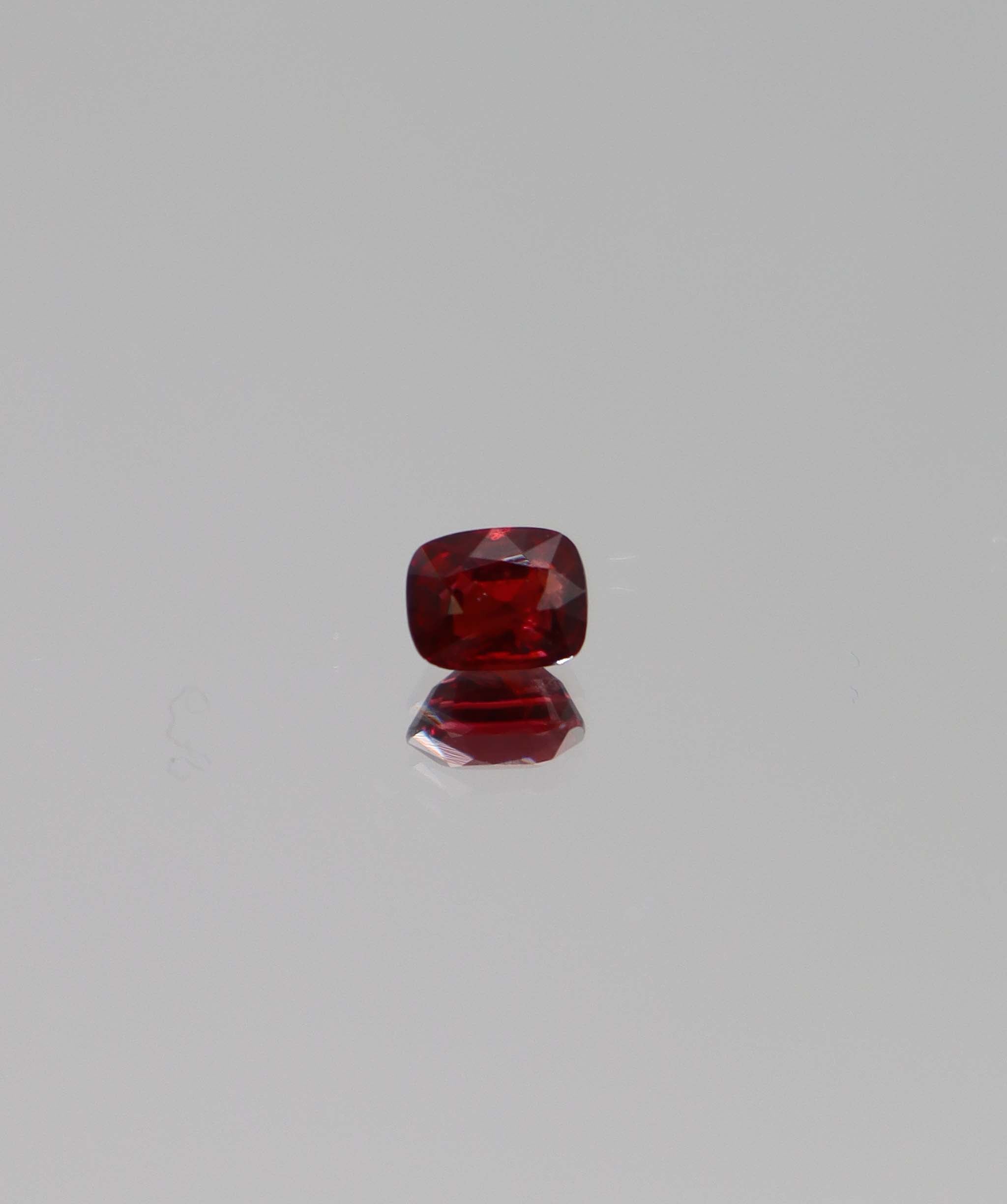 0.75ct Burma Red Spinel Cushion DXBCD1487