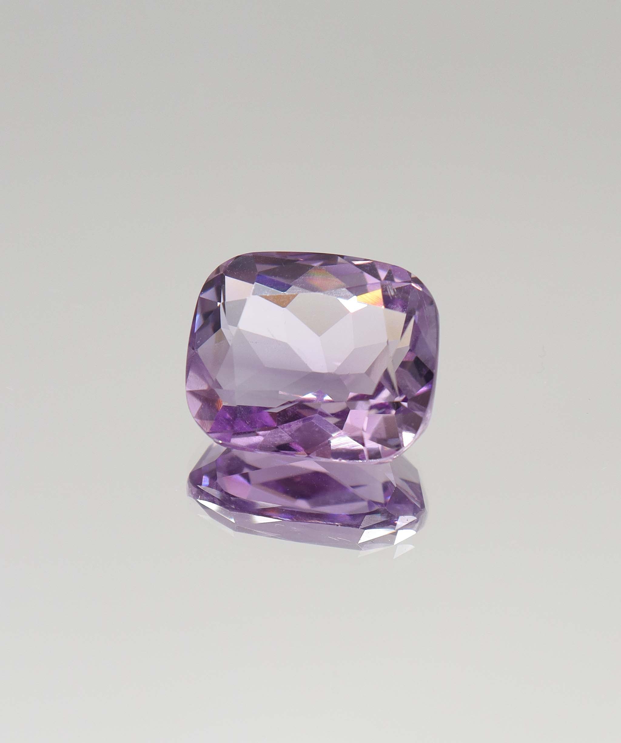 12.50ct Amethyst Cushion DXBCD2215