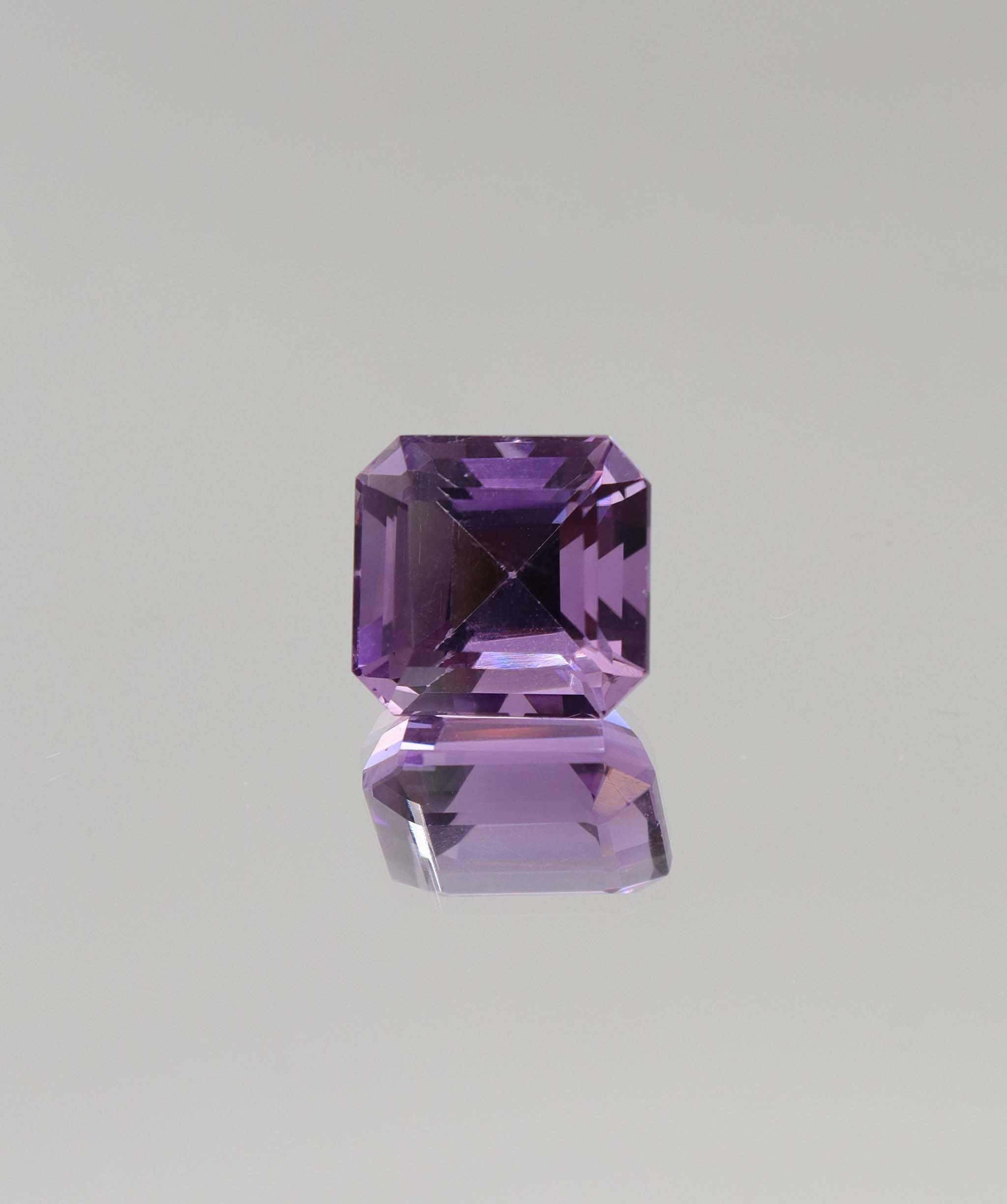 8.55ct Amethyst Asscher DXBCD2220
