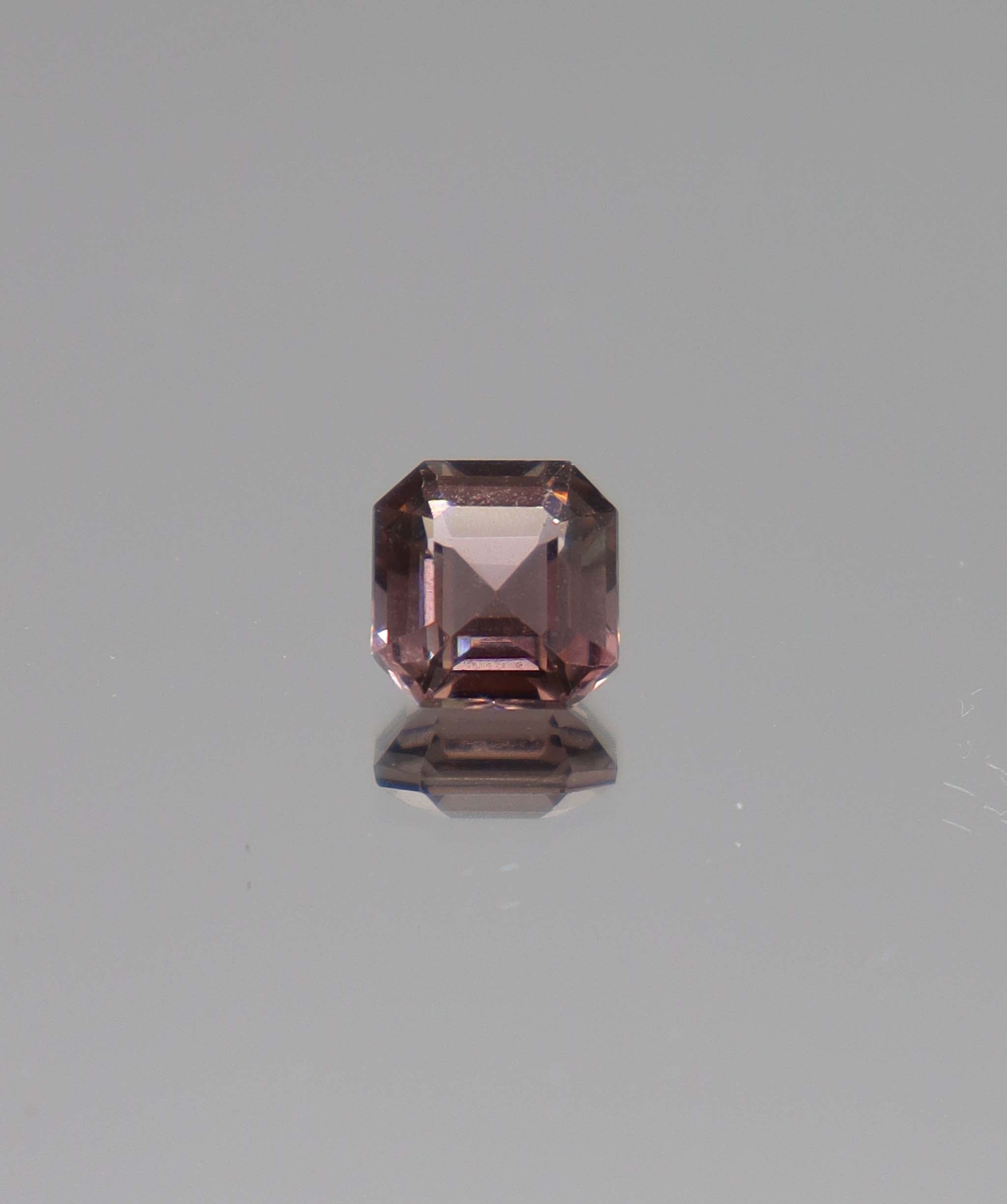 1.25ct Chocolate Tourmaline Asscher DXBCS1332