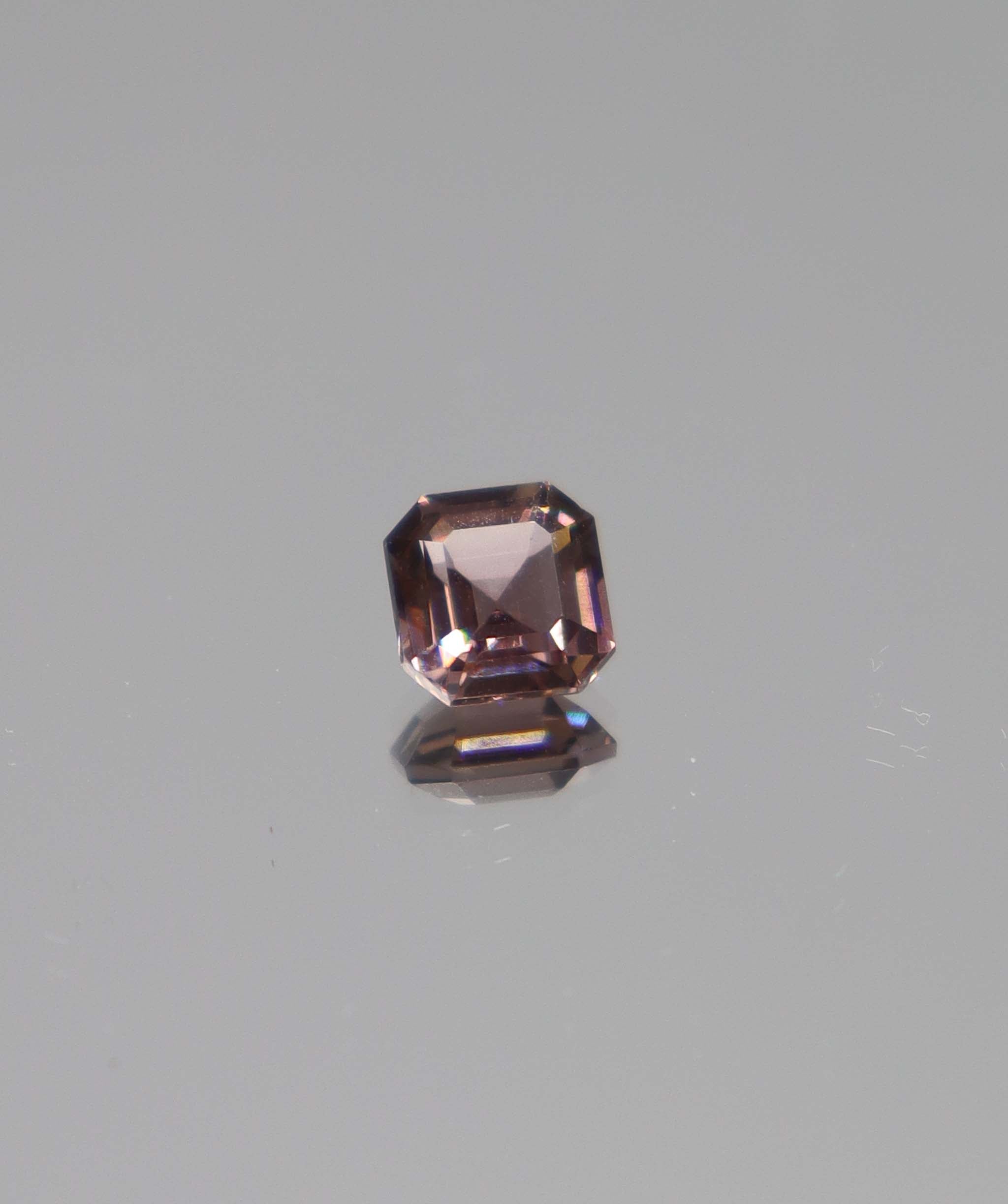1.25ct Chocolate Tourmaline Asscher DXBCS1332