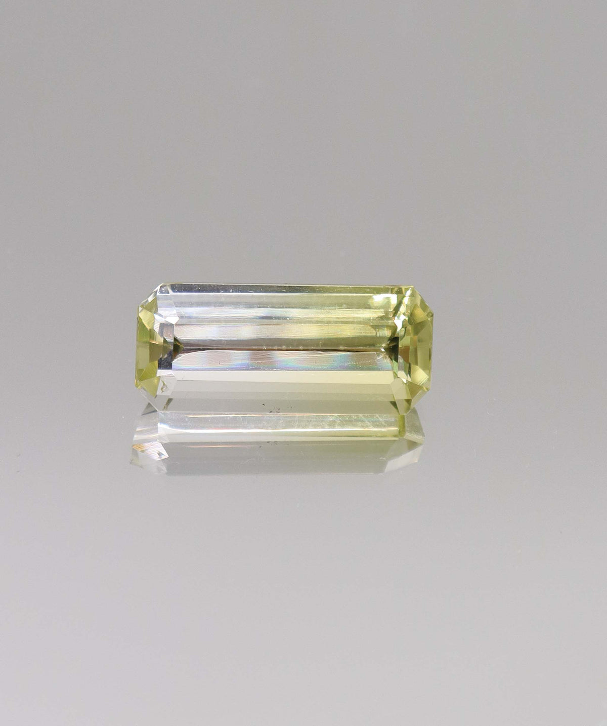 Yellow Bi Color Lemon Quartz Emerald DXBCD2159