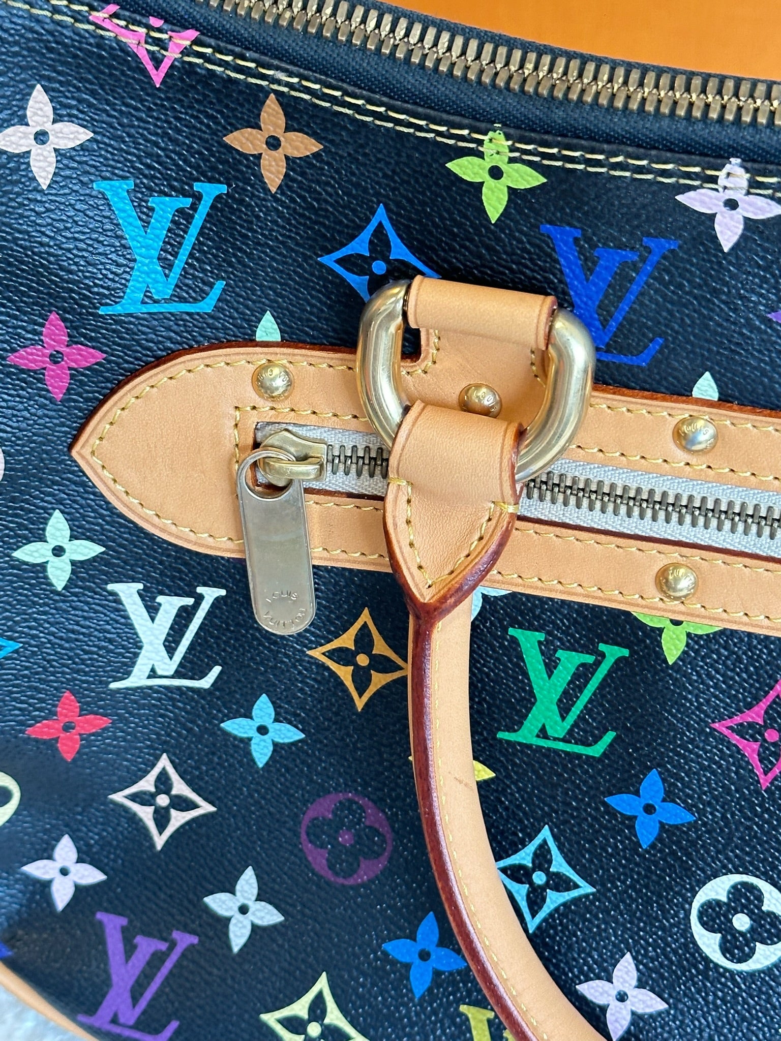 Louis Vuitton Black Monogram Multicolore Rita Bag