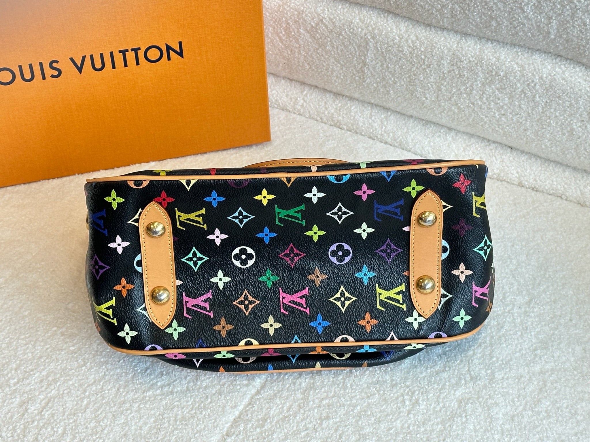 Louis Vuitton Black Monogram Multicolore Rita Bag
