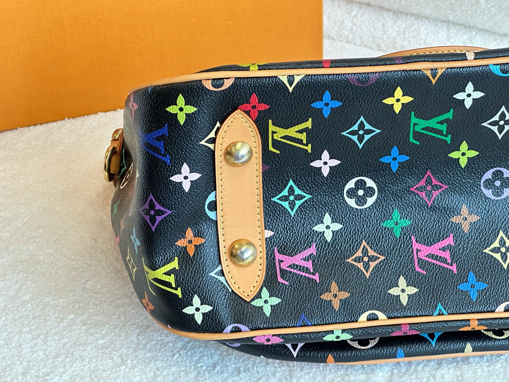Louis Vuitton Black Monogram Multicolore Rita Bag
