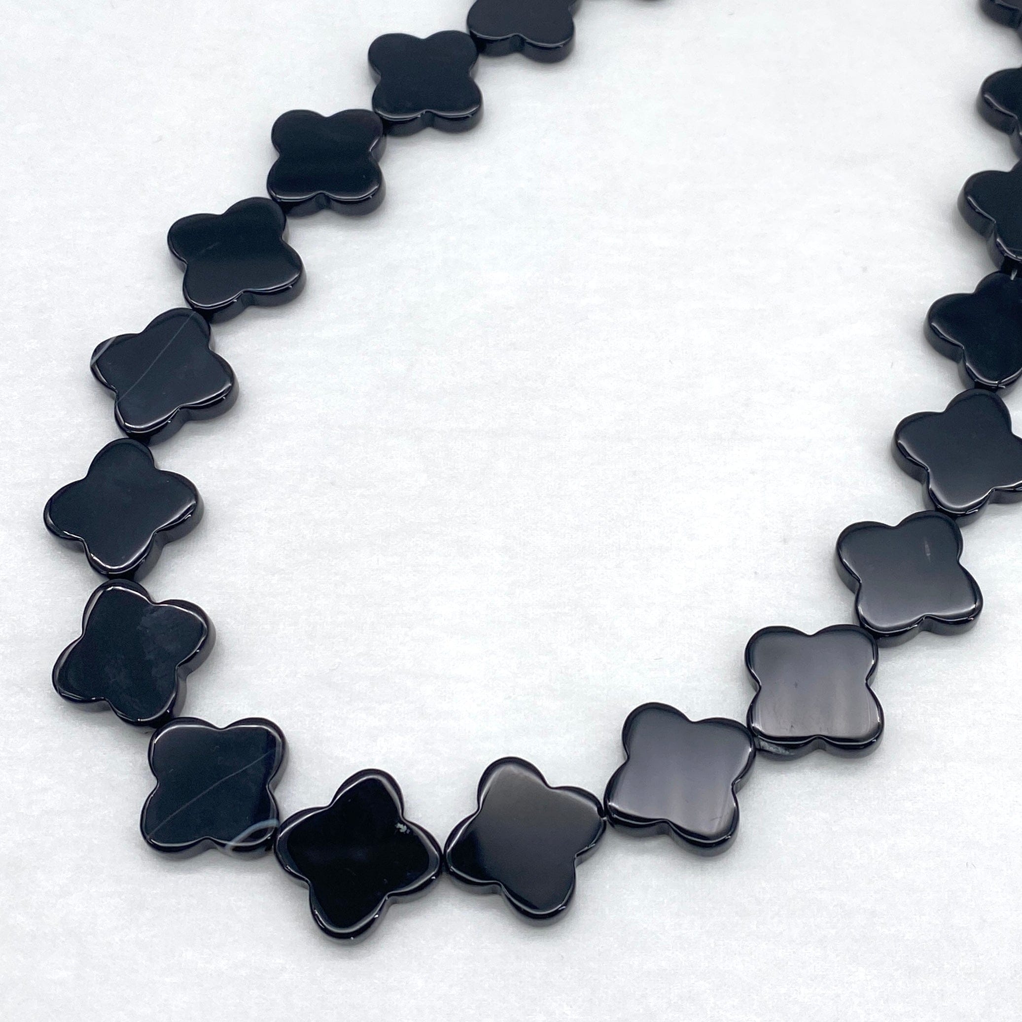 Luxury Promise Japan K18 Onyx Necklace 18.0mm 41.1g 54965
