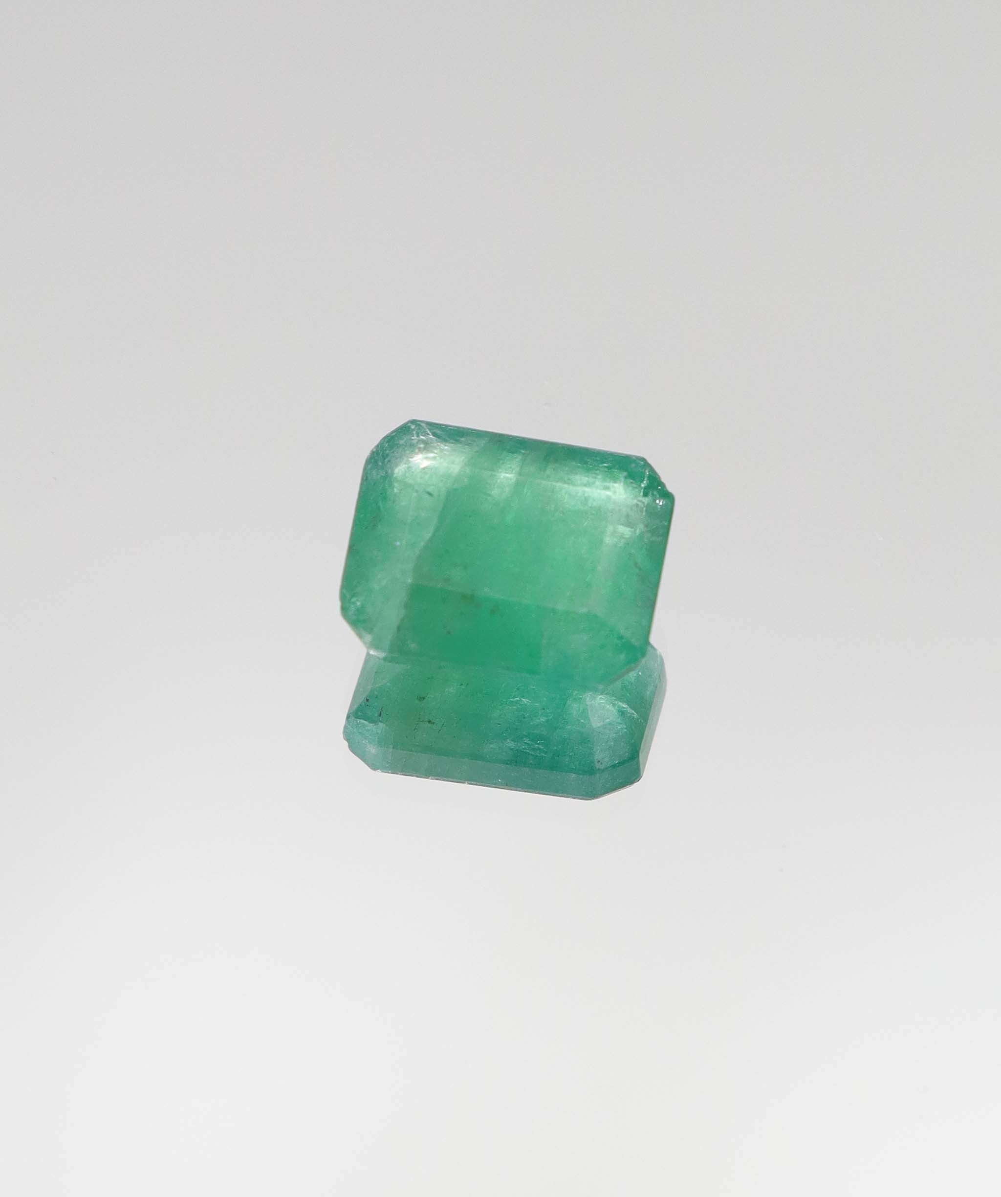 4.25ct Emerald Cut Natural Zambian Emerald DXBCS6403