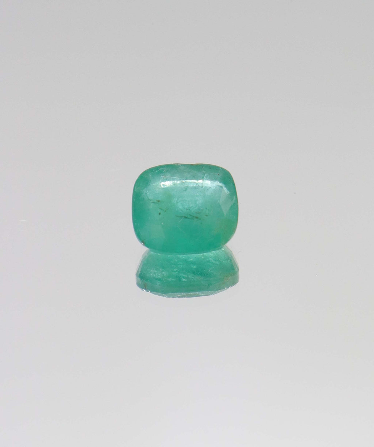 3.45ct Cushion Natural Zambian Emerald DXBCS6381