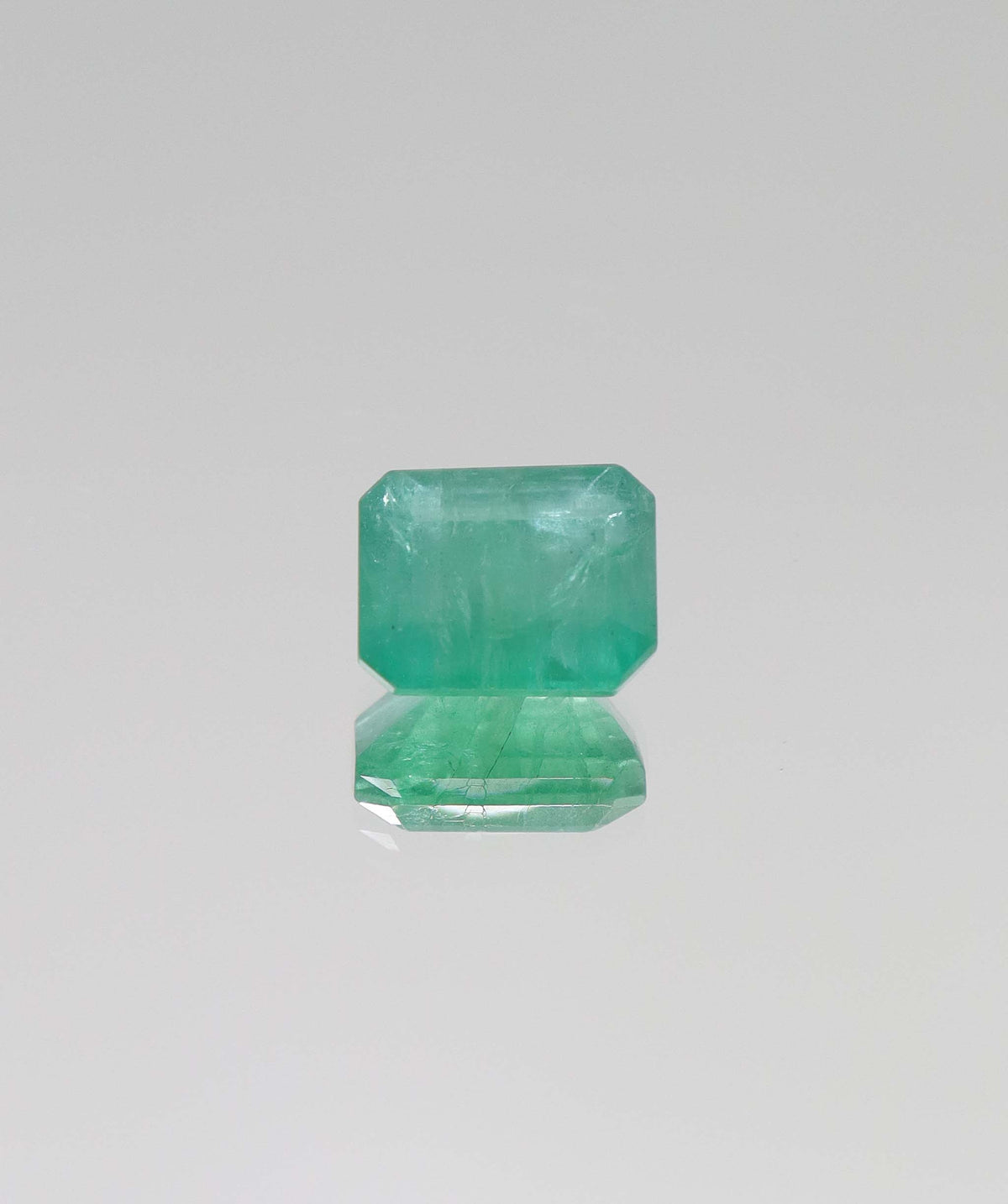 4.1ct Emerald Cut Natural Zambian Emerald DXBCS6423