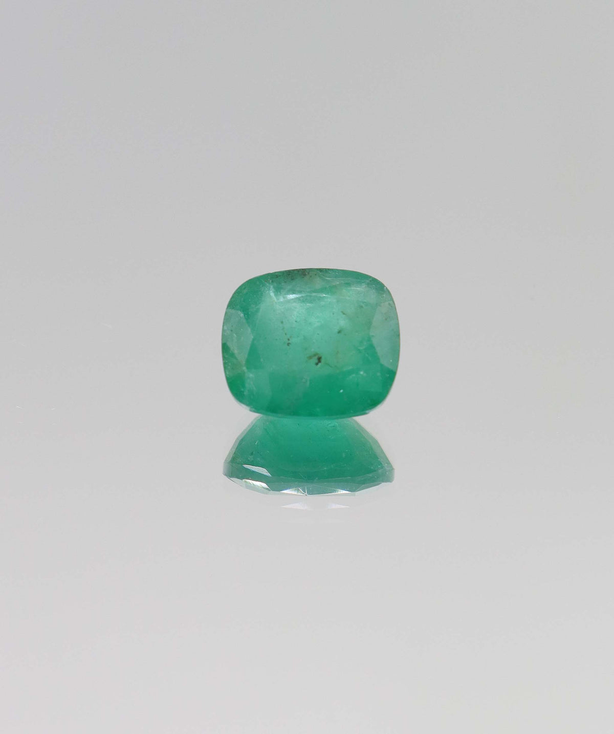 4.8ct Cushion Natural Zambian Emerald DXBCS6380