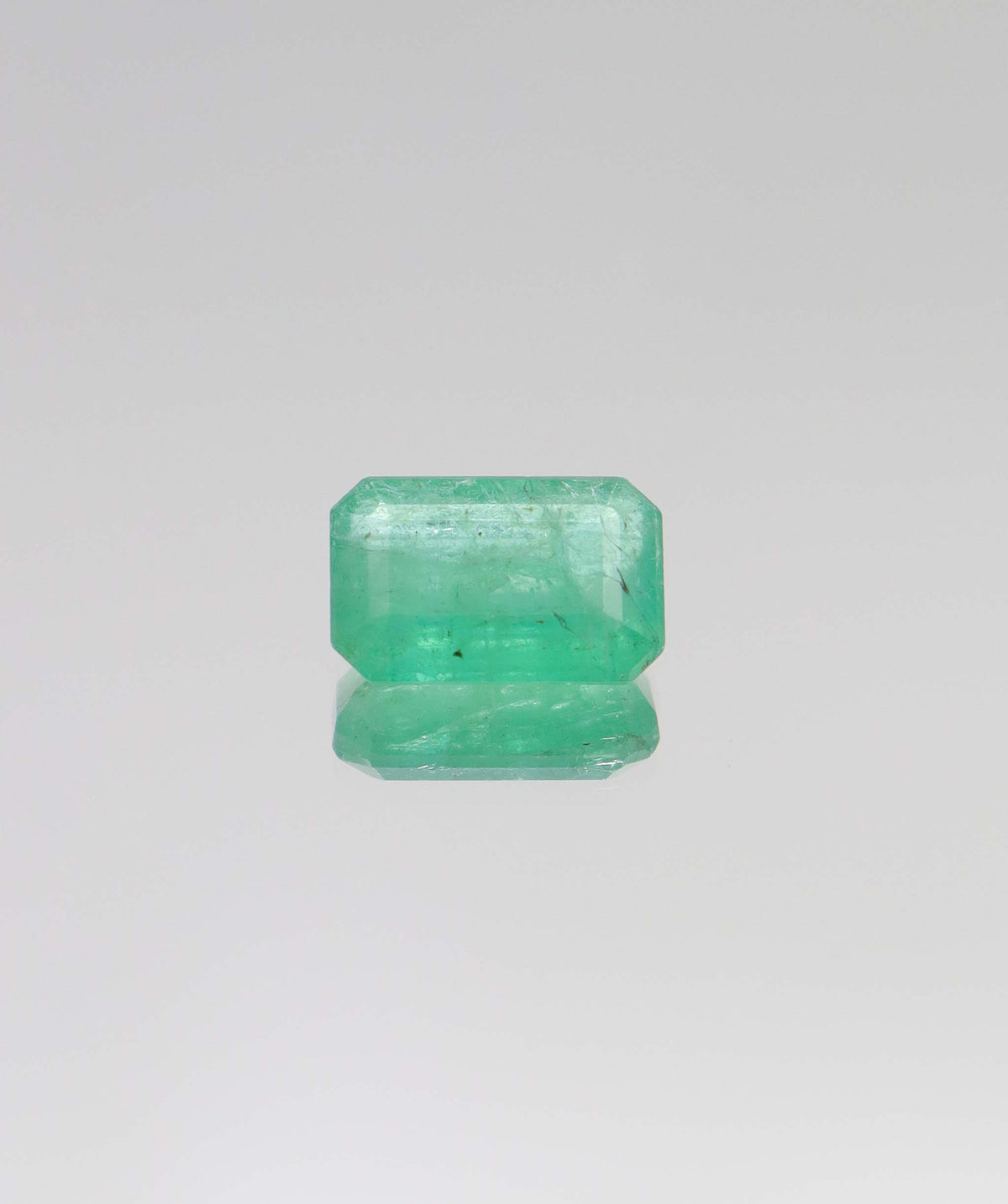 4.2ct Emerald Cut Natural Zambian Emerald DXBCS6424