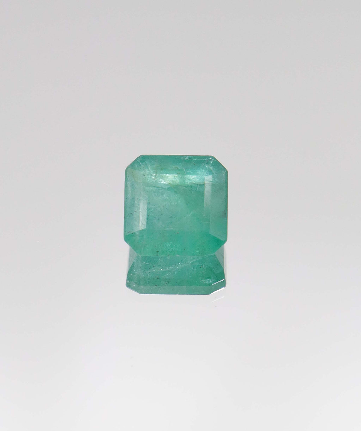 5.4ct Asscher Natural Zambian Emerald DXBCS6391