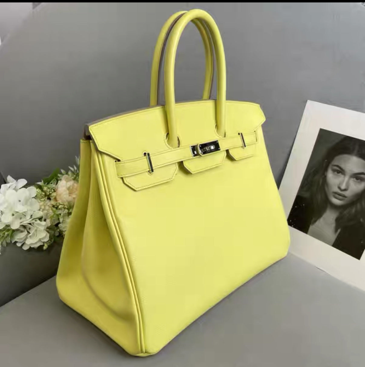 Hermès Birkin 35 Lime Epsom