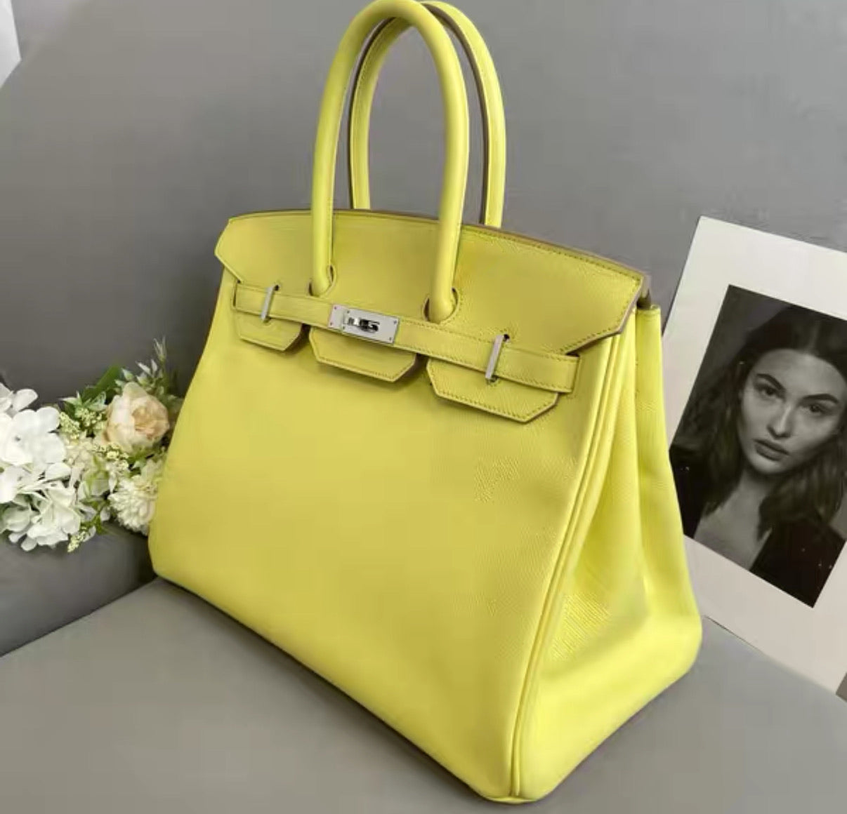 Hermès Birkin 35 Lime Epsom