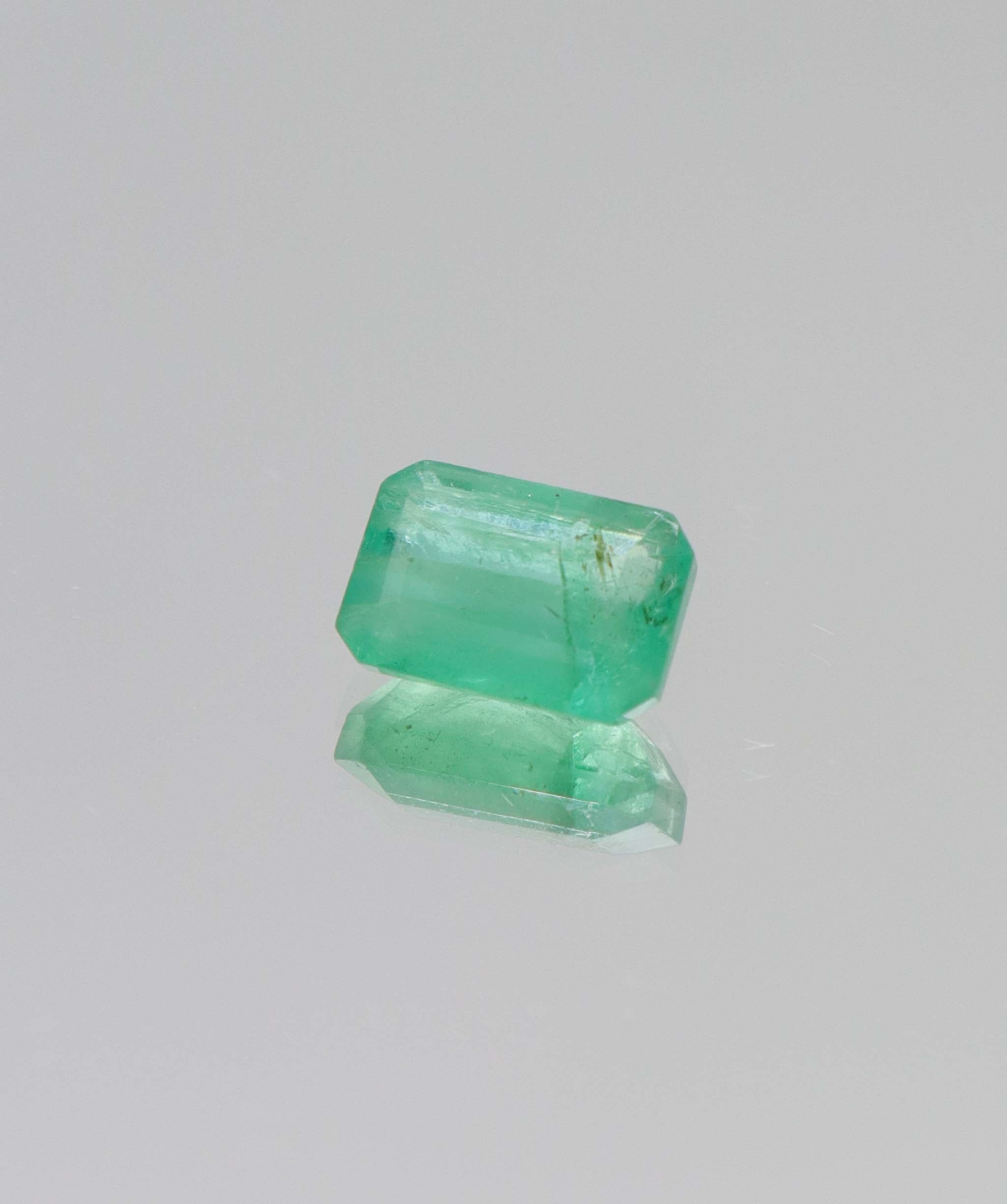 2.85ct Emerald Cut Natural Zambian Emerald DXBCS6417