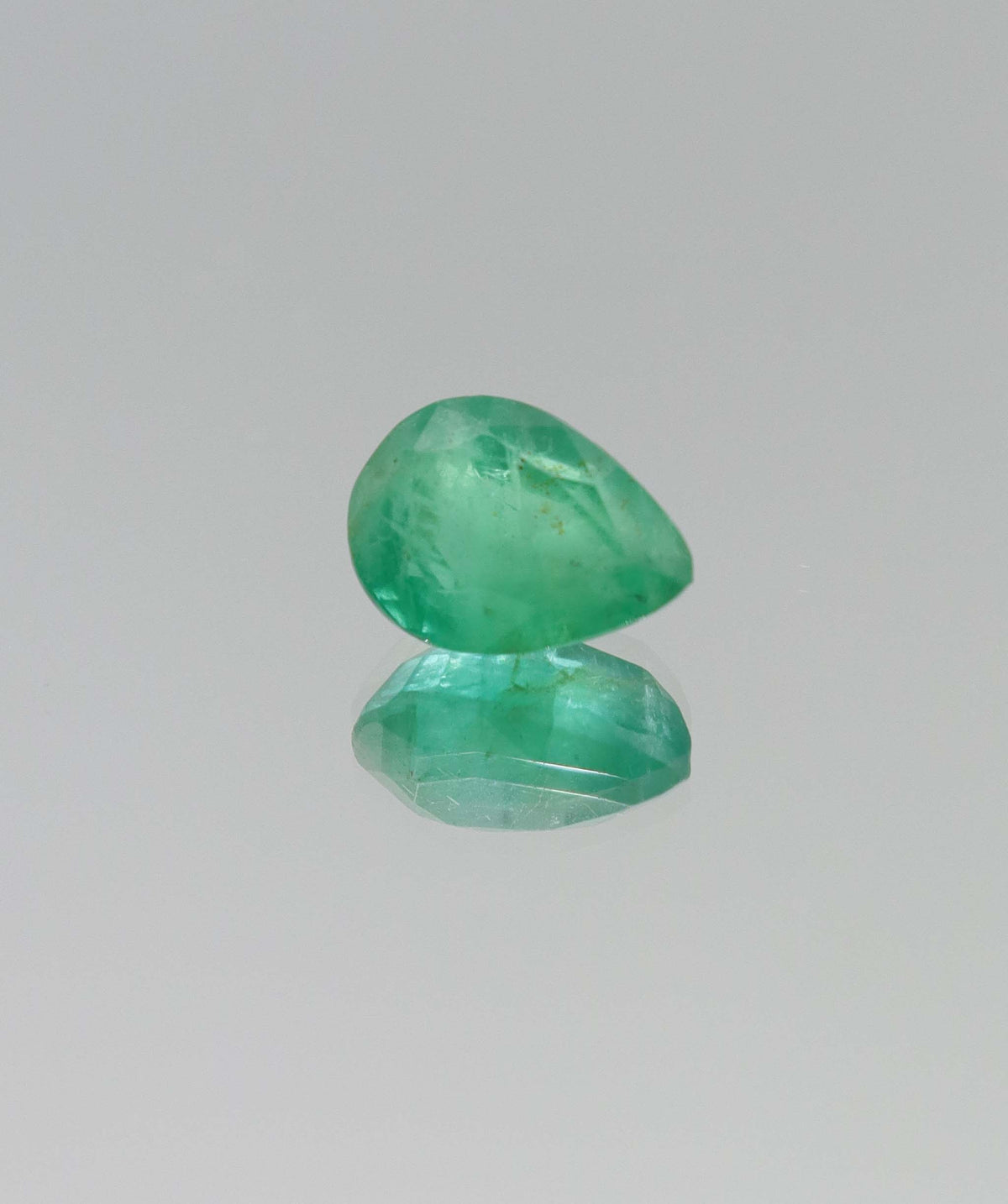 3.8ct Pear Natural Zambian Emerald DXBCS6427