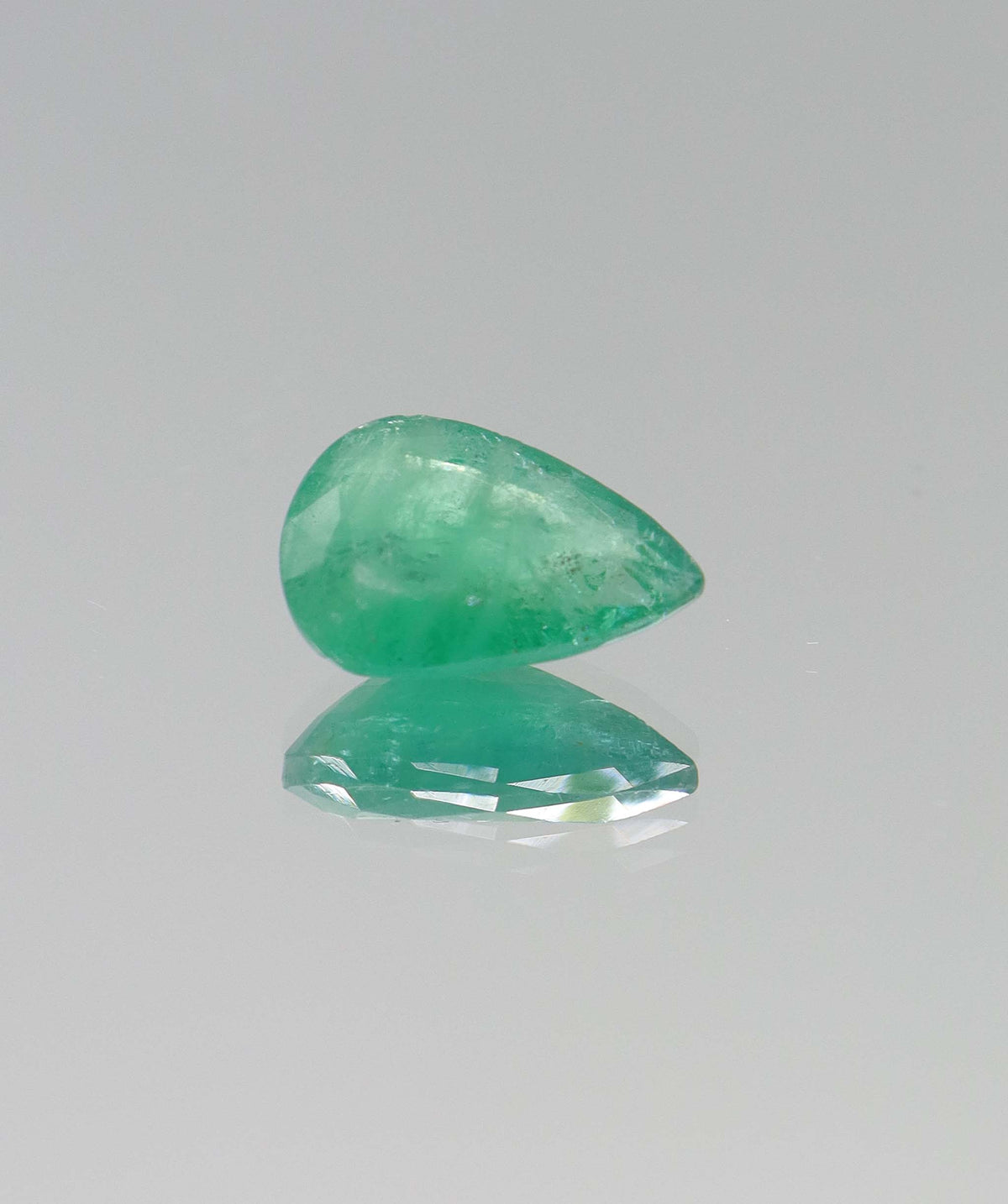 3.45ct Pear Natural Zambian Emerald DXBCS6429