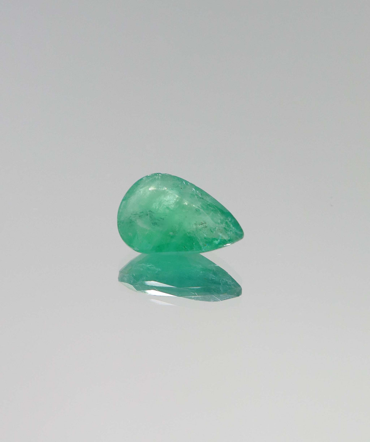 3.45ct Pear Natural Zambian Emerald DXBCS6429