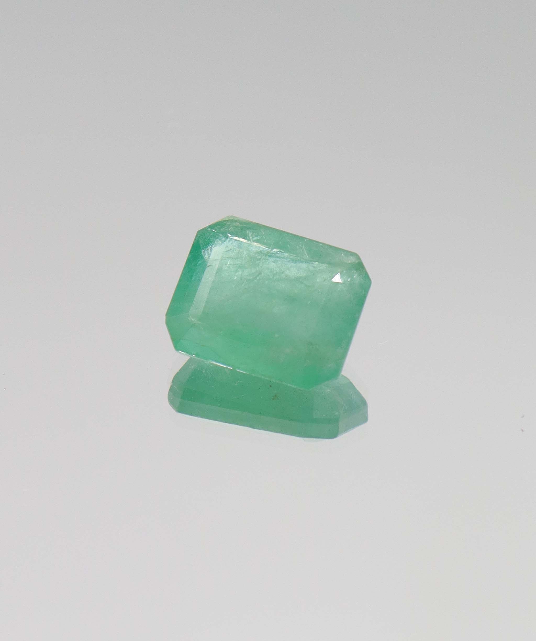 5.25ct Emerald Cut Natural Zambian Emerald DXBCS6389