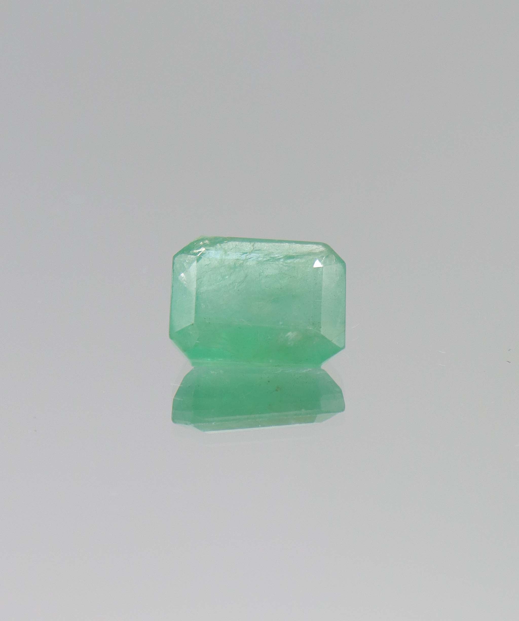 5.25ct Emerald Cut Natural Zambian Emerald DXBCS6389