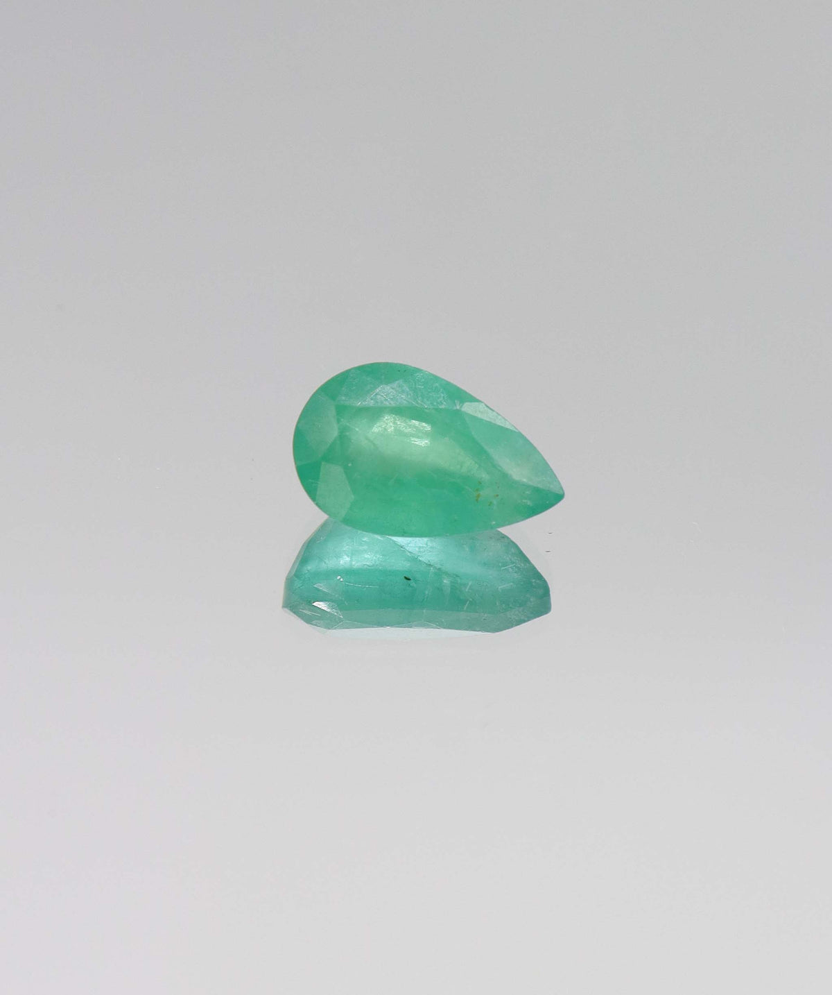 5.05ct Pear Natural Zambian Emerald DXBCS6430