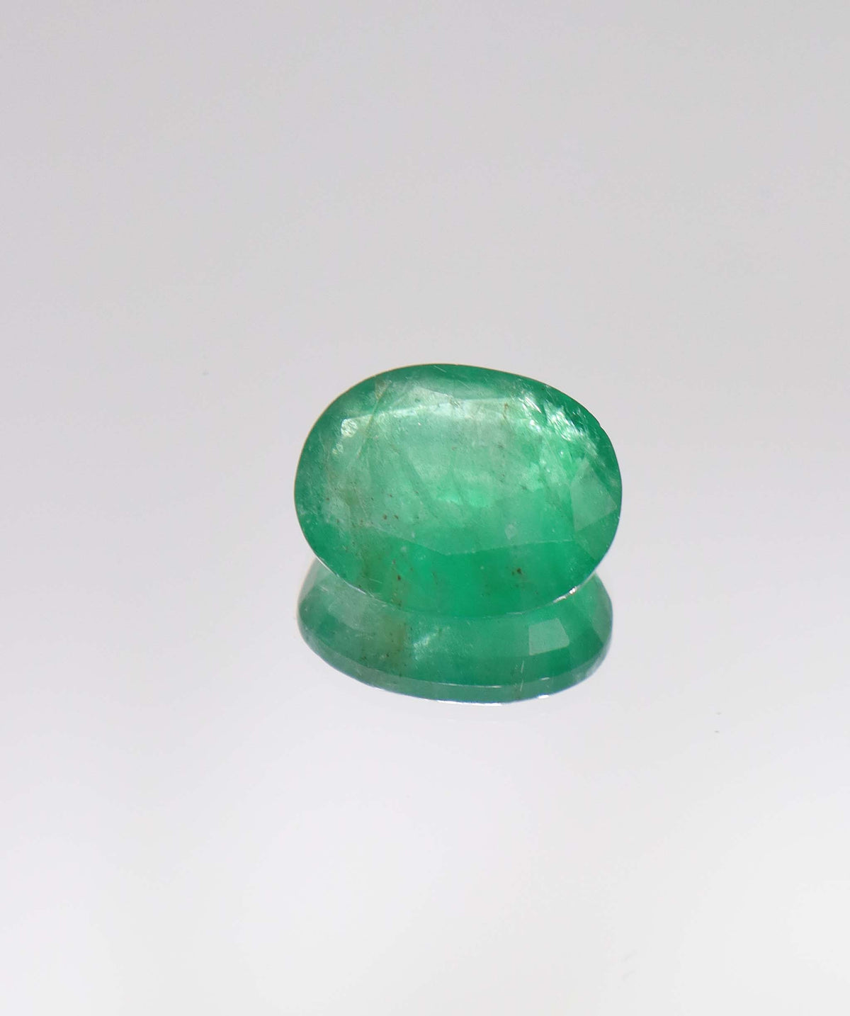 8.25ct Oval Natural Zambian Emerald DXBCS6367