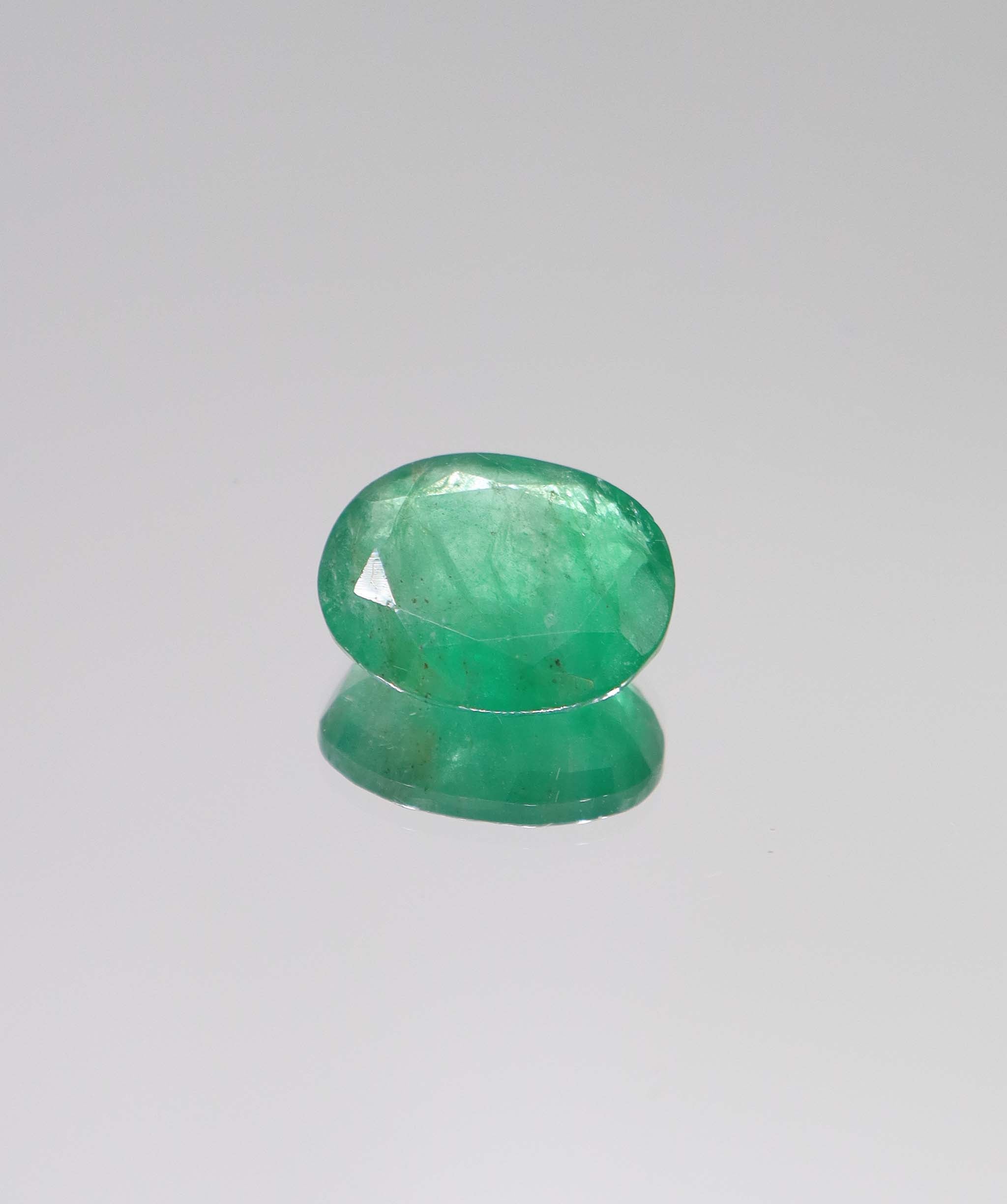 8.25ct Oval Natural Zambian Emerald DXBCS6367