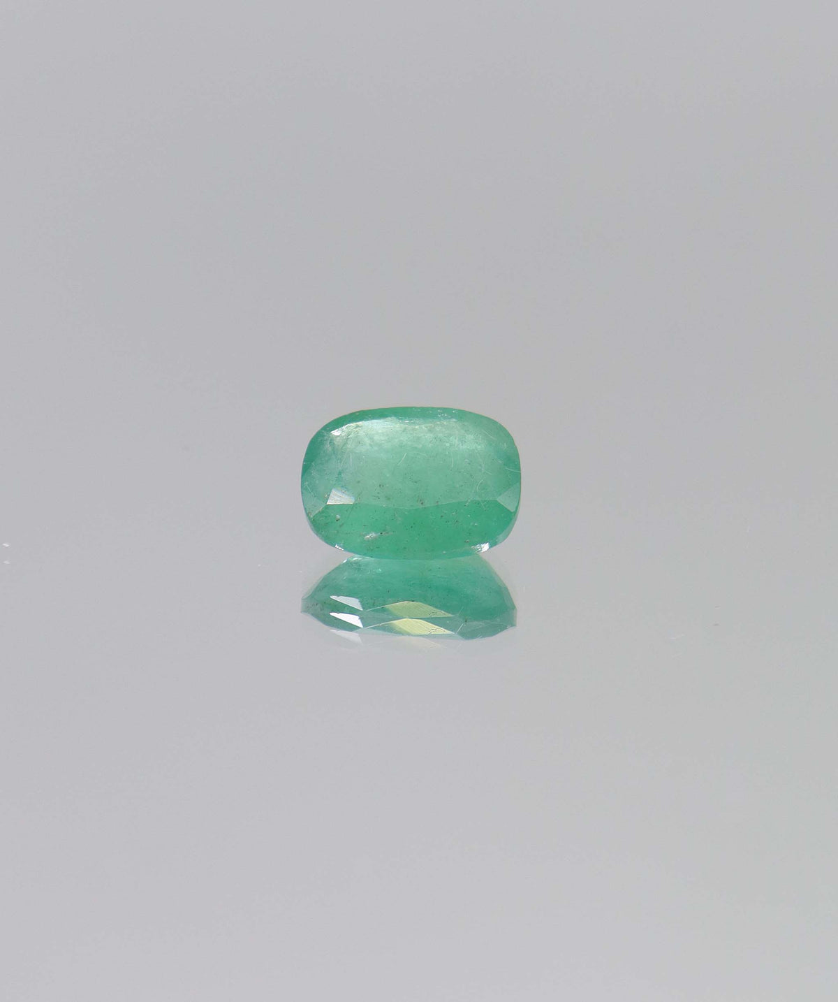 3.4ct Cushion Natural Zambian Emerald DXBCS6365