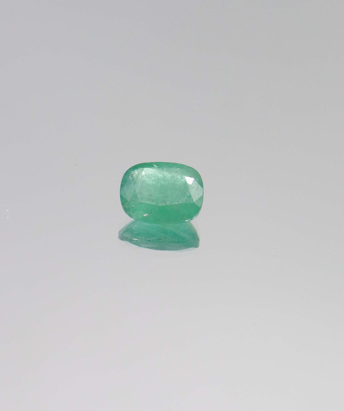 3.4ct Cushion Natural Zambian Emerald DXBCS6365