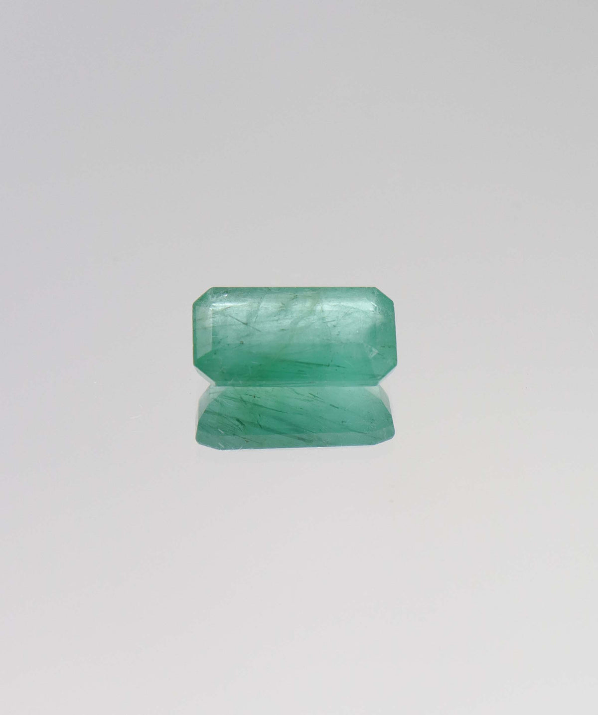 4.45ct Emerald Cut Natural Zambian Emerald DXBCS6385