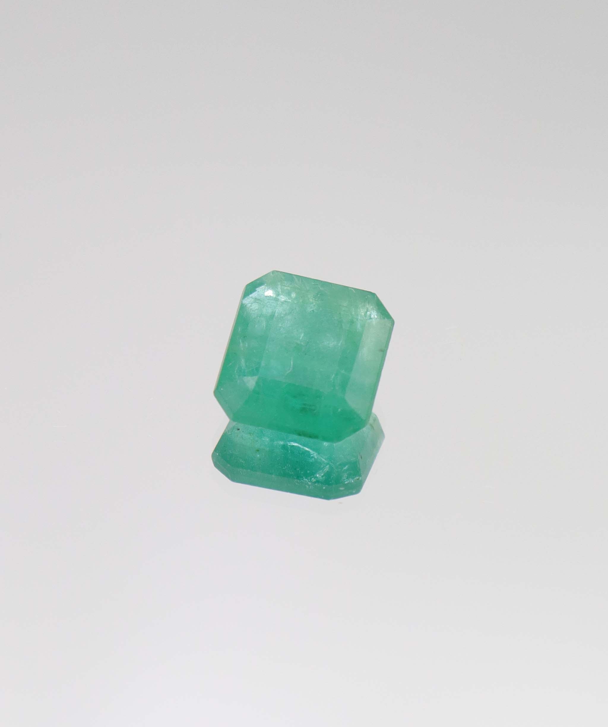 4.55ct Emerald Cut Natural Zambian Emerald DXBCS6410