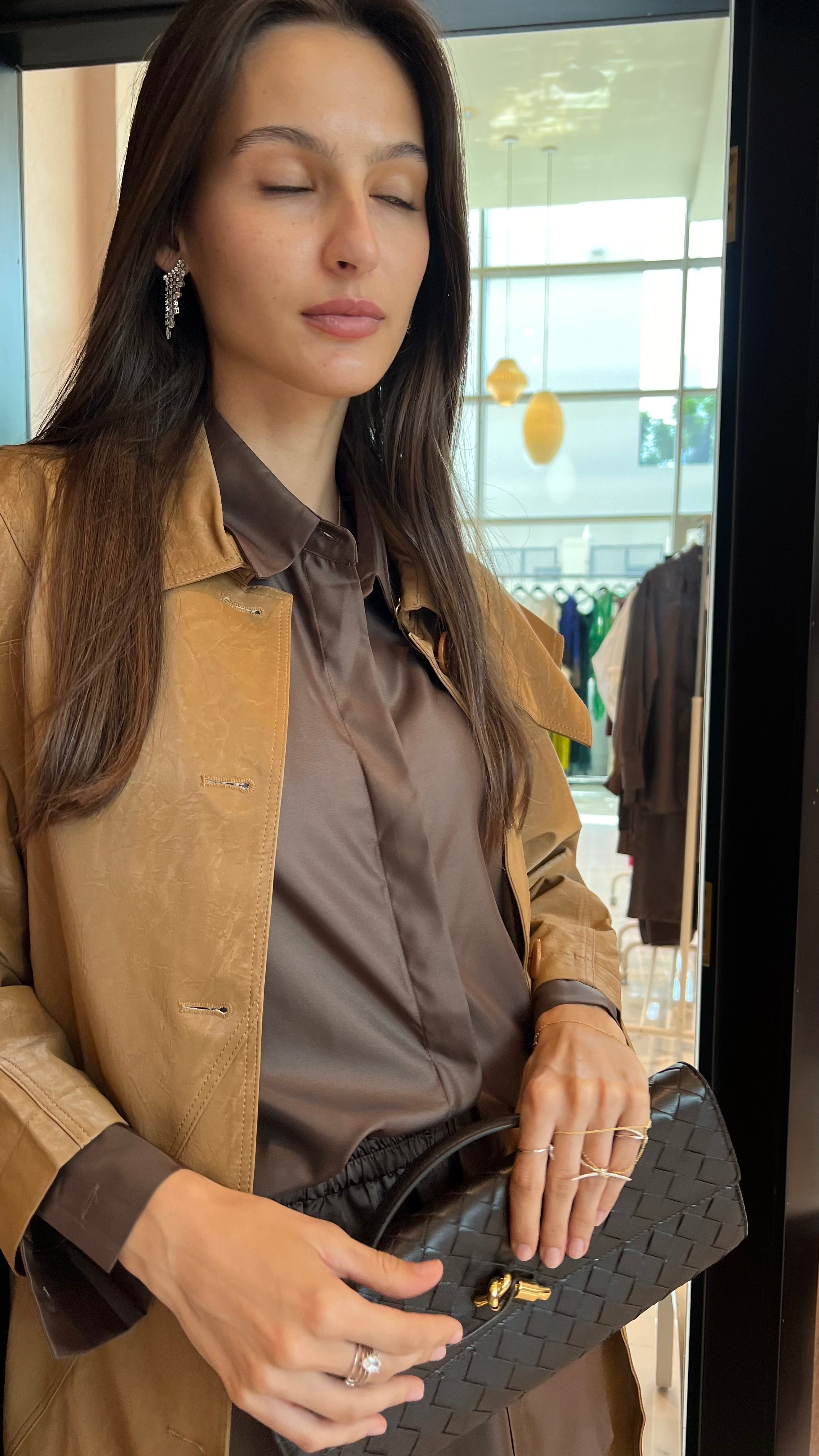 LONG TRENCH COAT