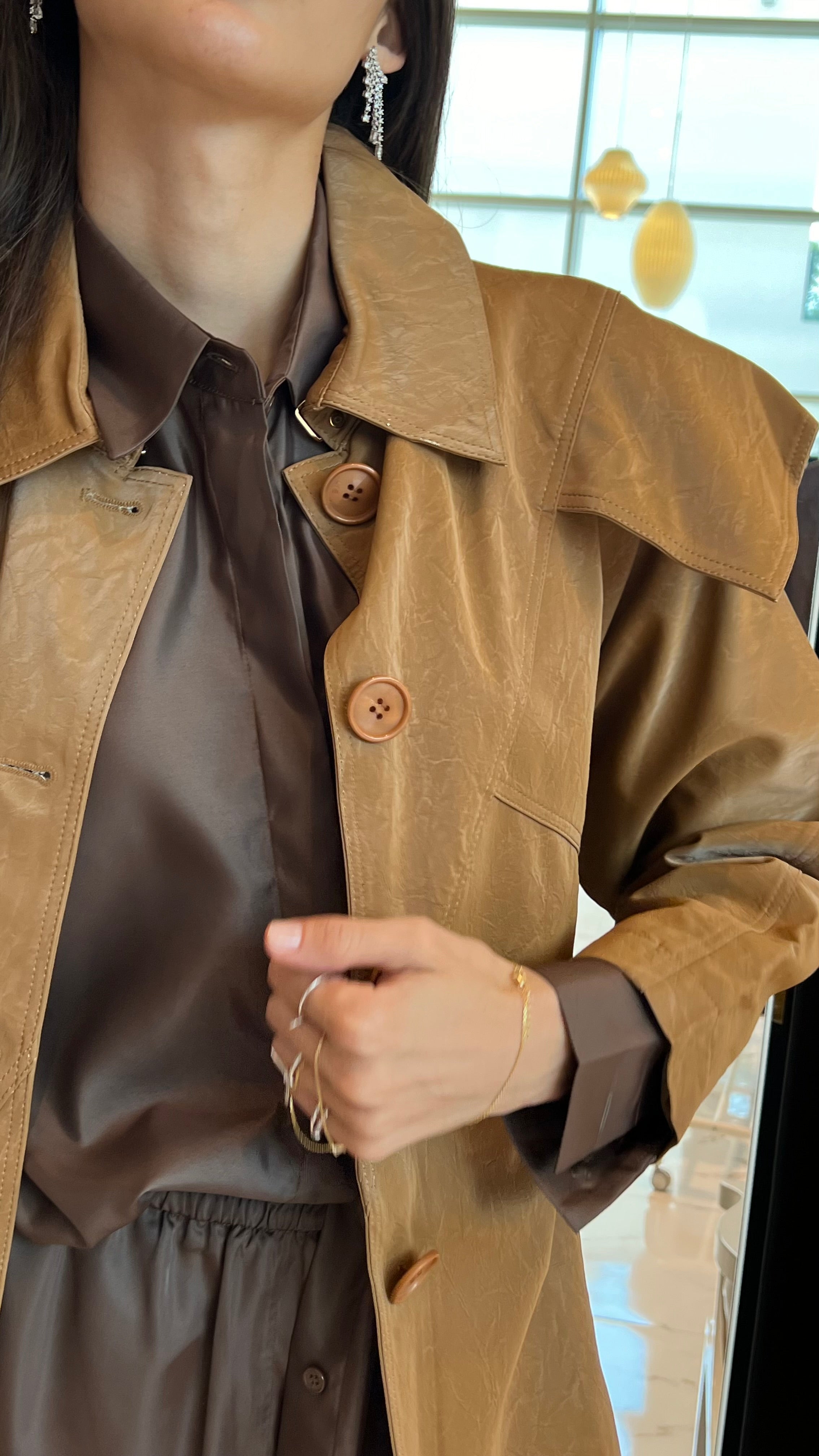 LONG TRENCH COAT
