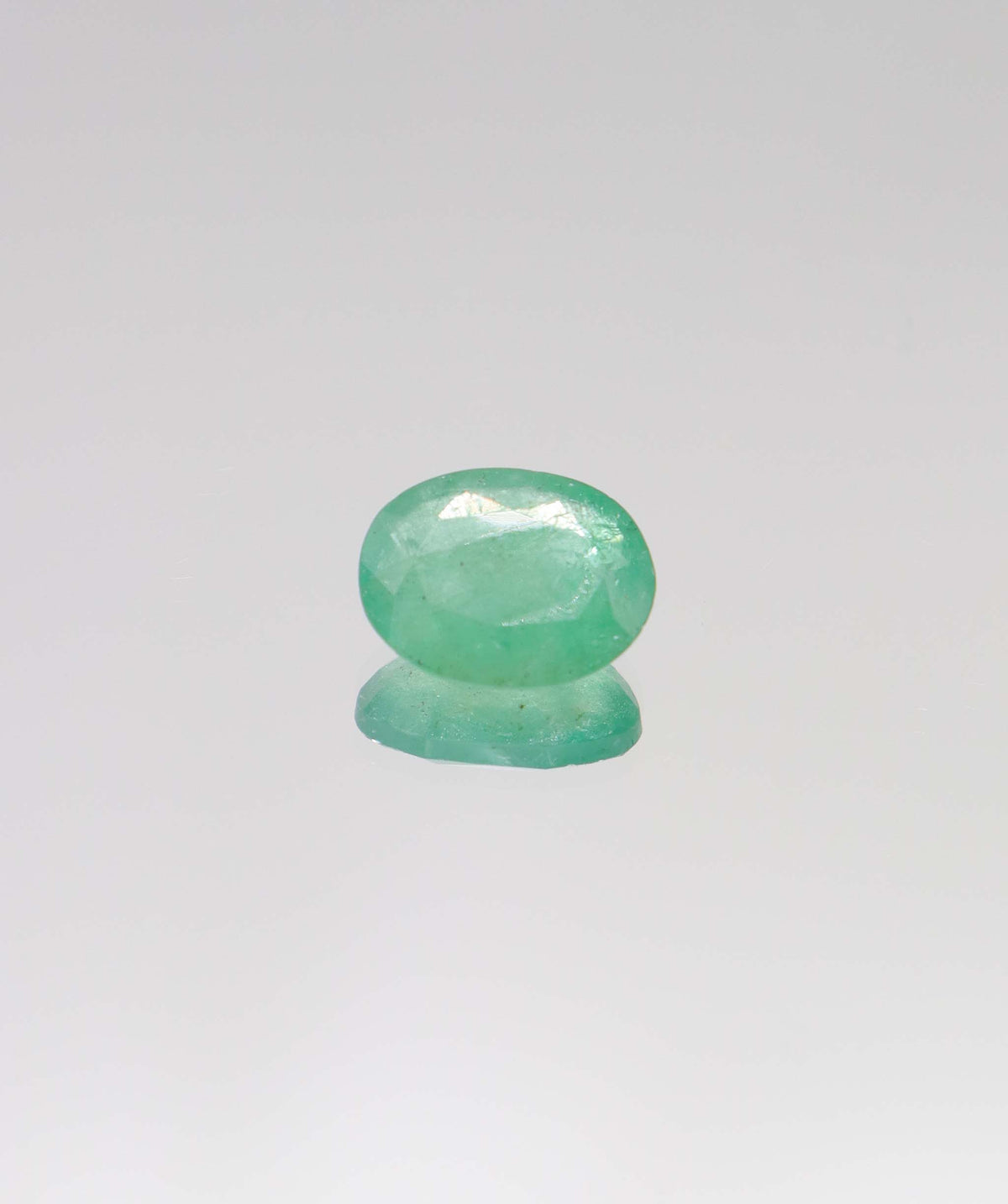 3.65ct Oval Natural Zambian Emerald DXBCS6353