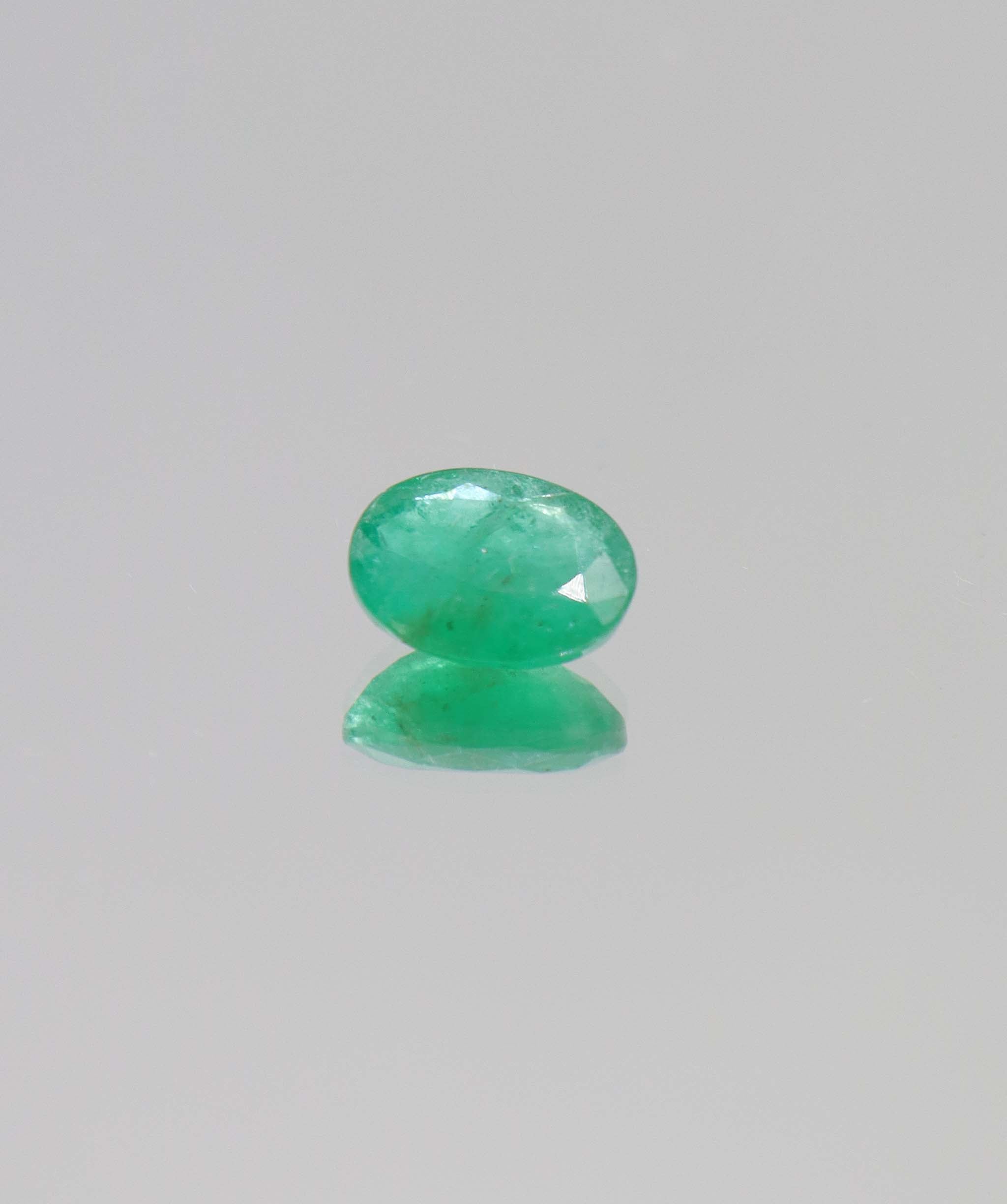 3.1ct Oval Natural Zambian Emerald DXBCS6369