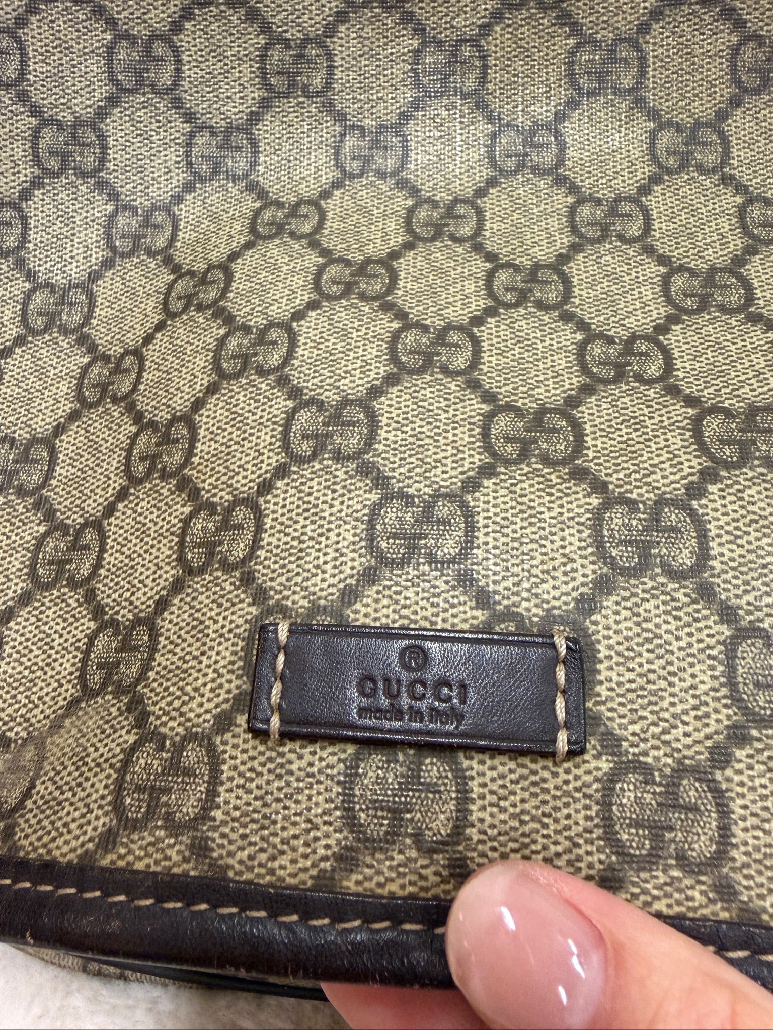 Gucci GG Canvas Messenger Bag