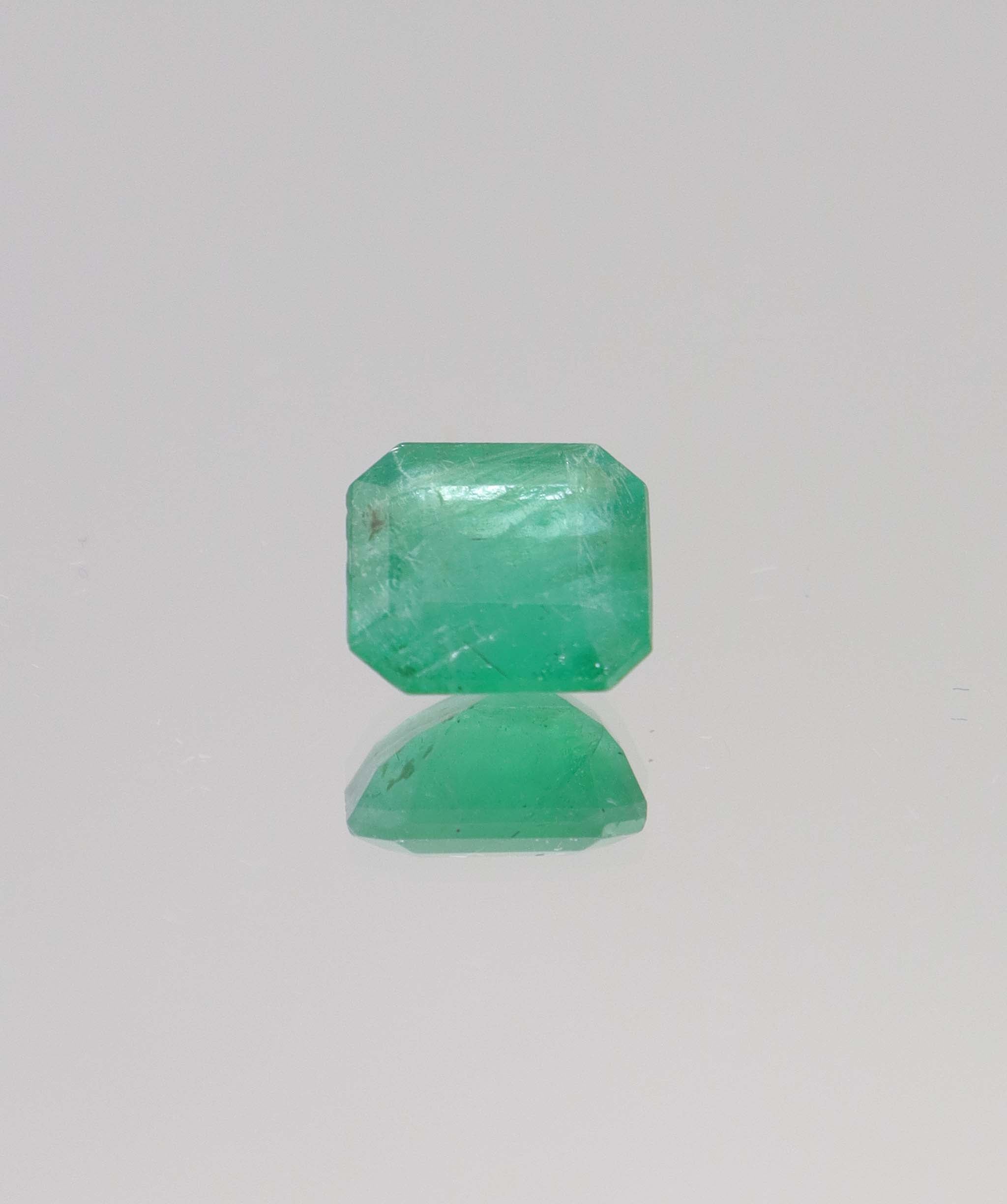 3.15ct Emerald Cut Natural Zambian Emerald DXBCS6398
