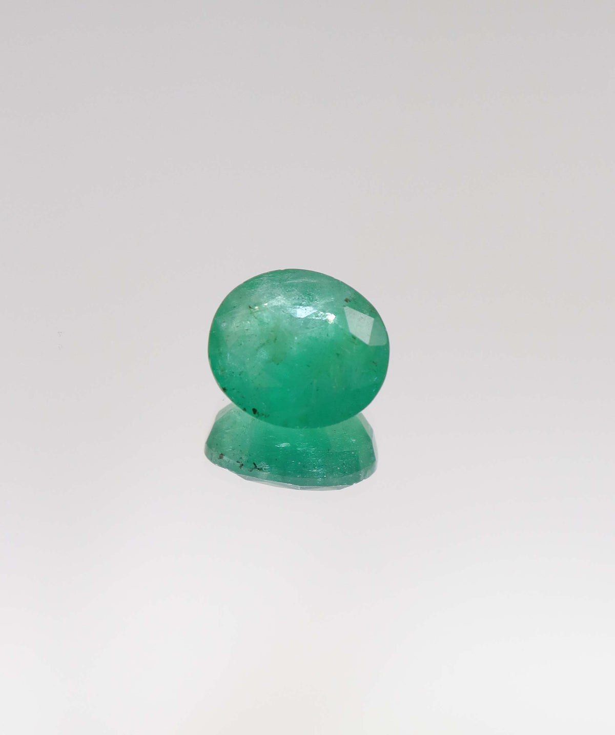 7.05ct Oval Natural Zambian Emerald DXBCS6356